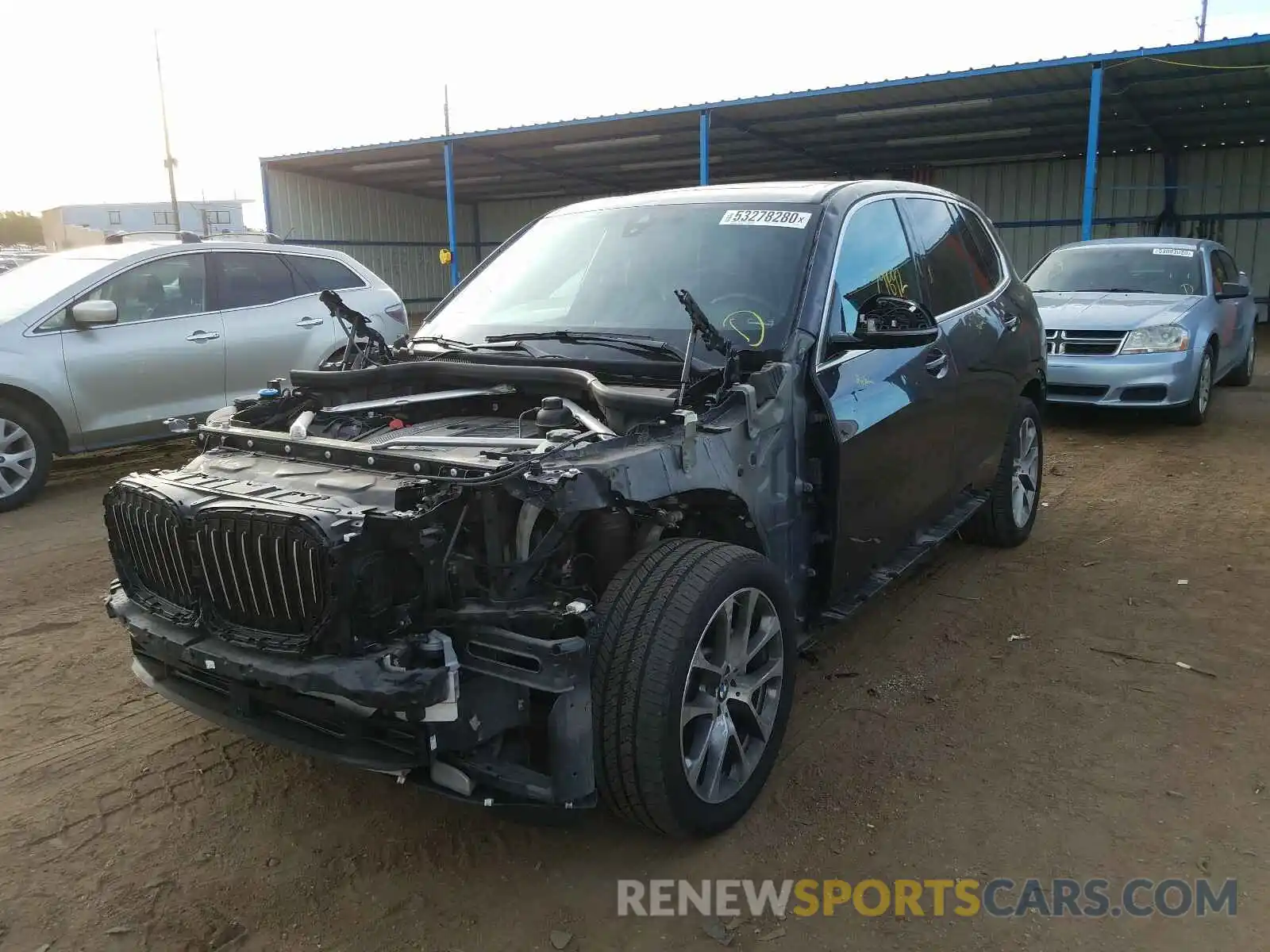 2 Photograph of a damaged car 5UXCR6C5XKLL13442 BMW X5 2019