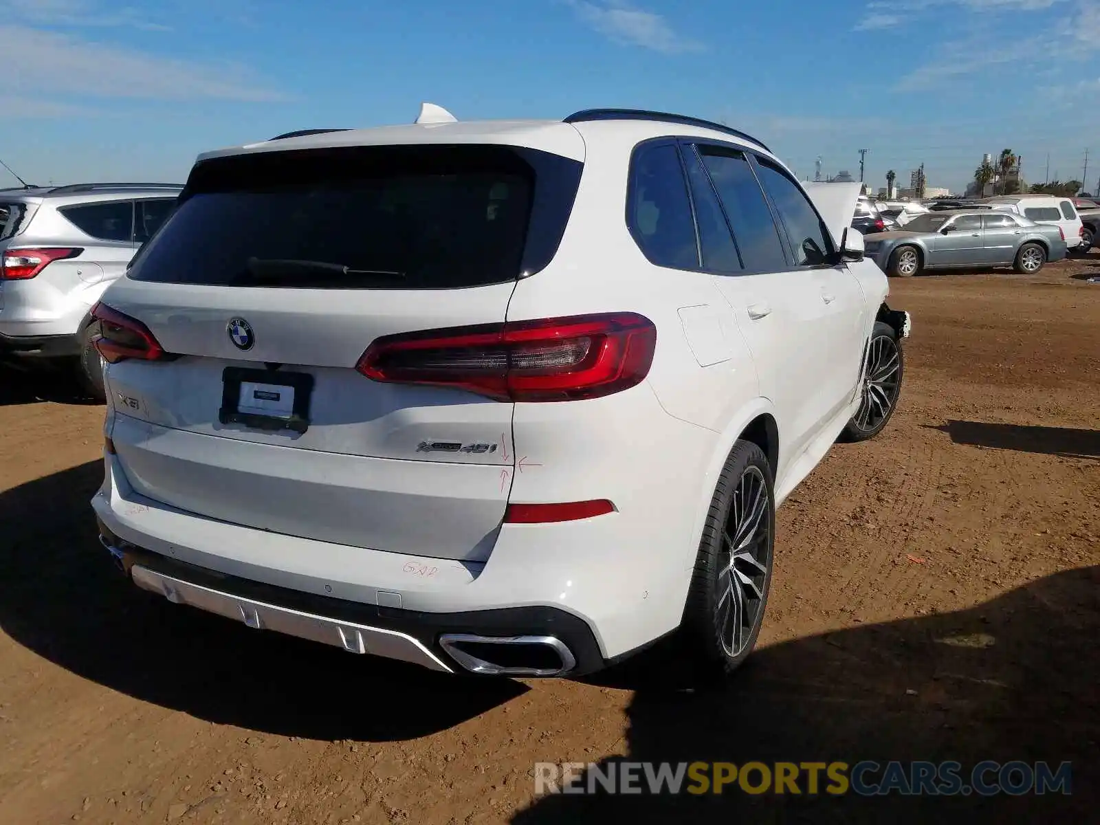 4 Photograph of a damaged car 5UXCR6C5XKLL24277 BMW X5 2019