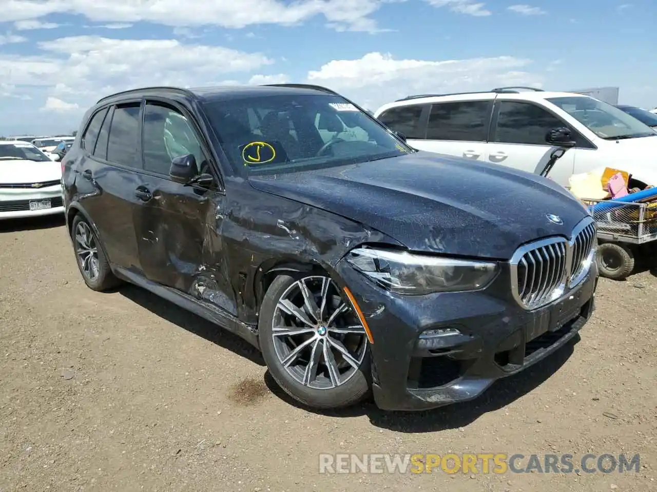 1 Photograph of a damaged car 5UXCR6C5XKLL26286 BMW X5 2019