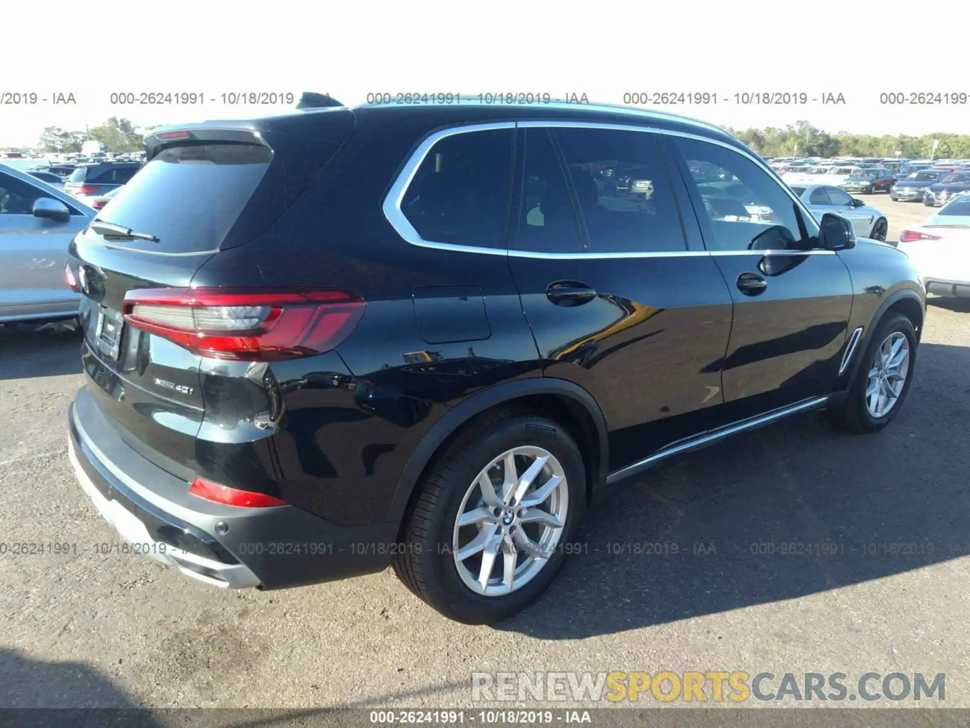 4 Photograph of a damaged car 5UXCR6C5XKLL27485 BMW X5 2019