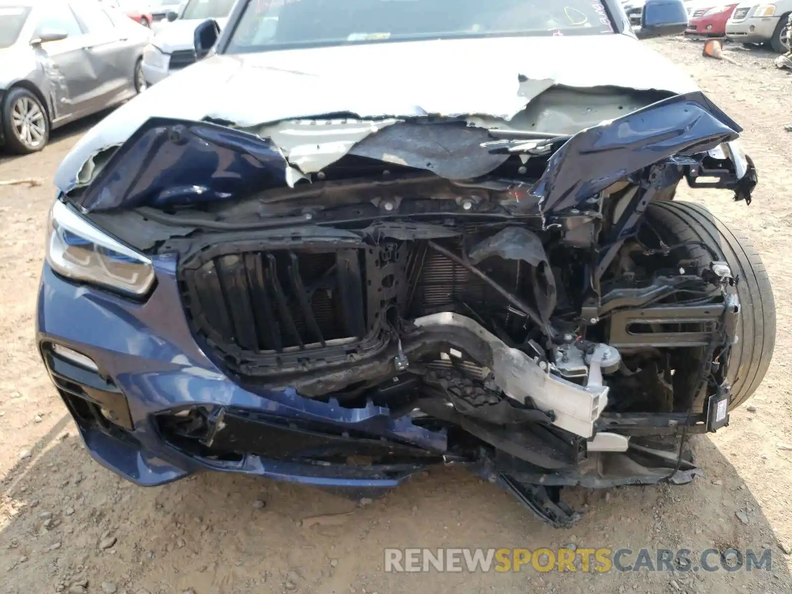 9 Photograph of a damaged car 5UXCR6C5XKLL34422 BMW X5 2019