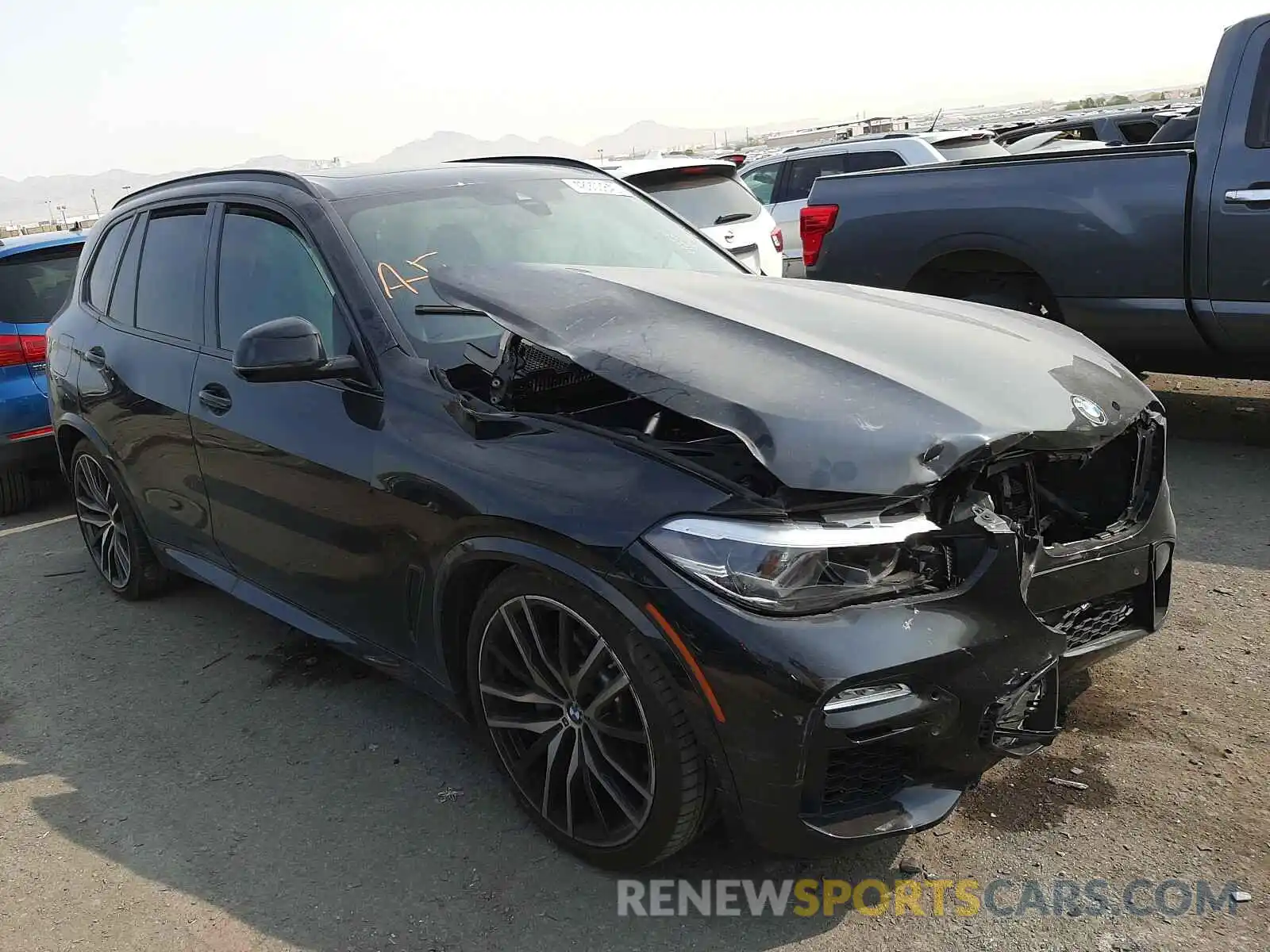 1 Photograph of a damaged car 5UXCR6C5XKLL40091 BMW X5 2019