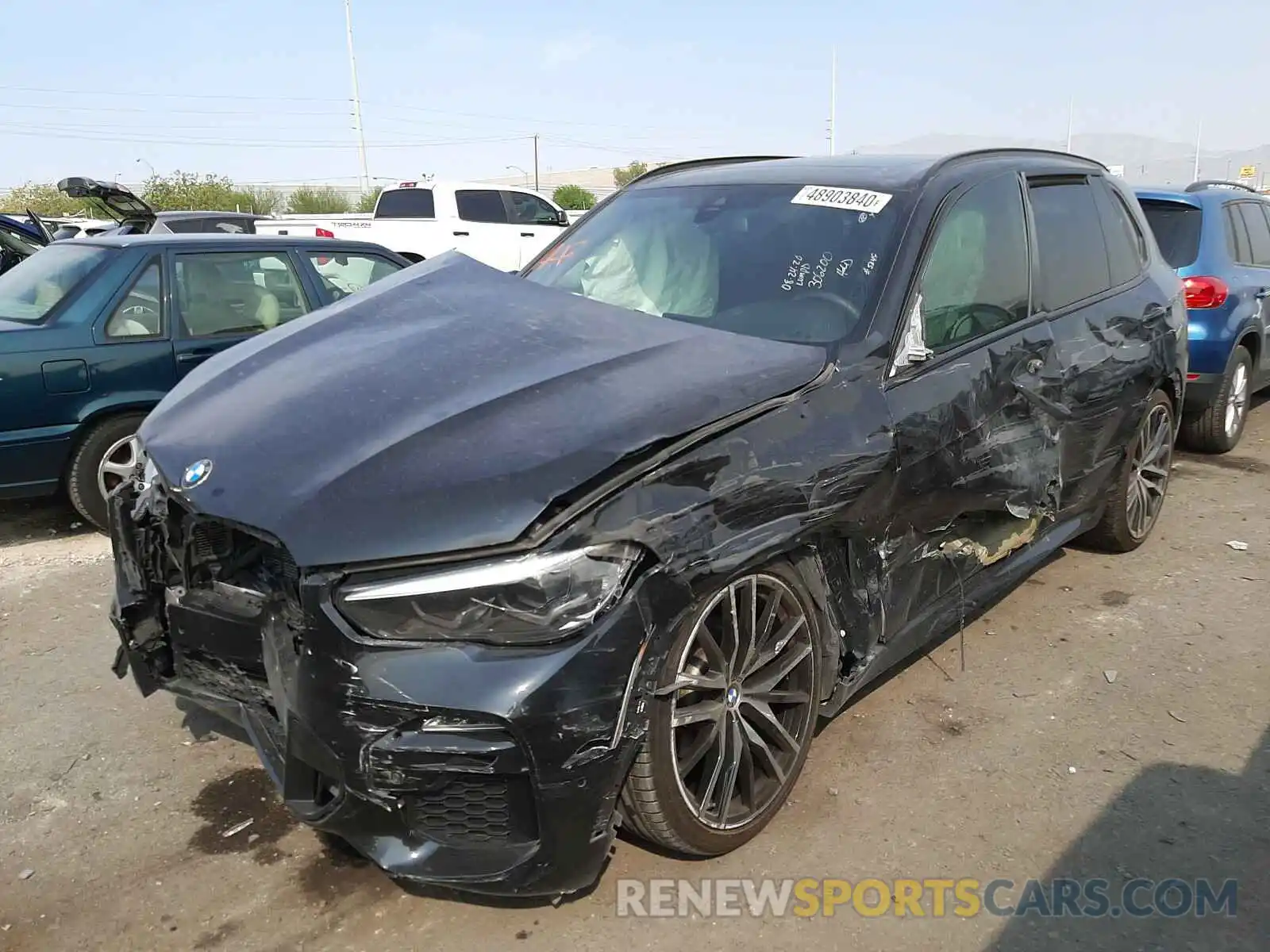 2 Photograph of a damaged car 5UXCR6C5XKLL40091 BMW X5 2019