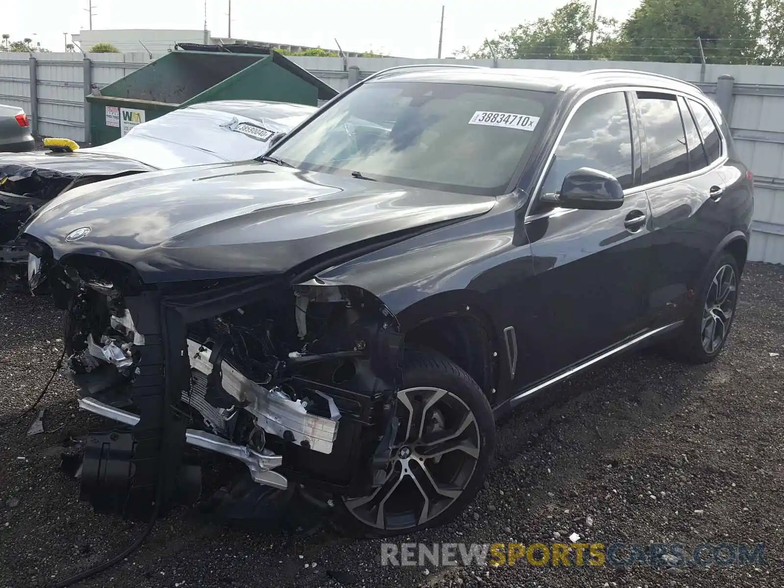 2 Photograph of a damaged car 5UXCR6C5XKLL61247 BMW X5 2019