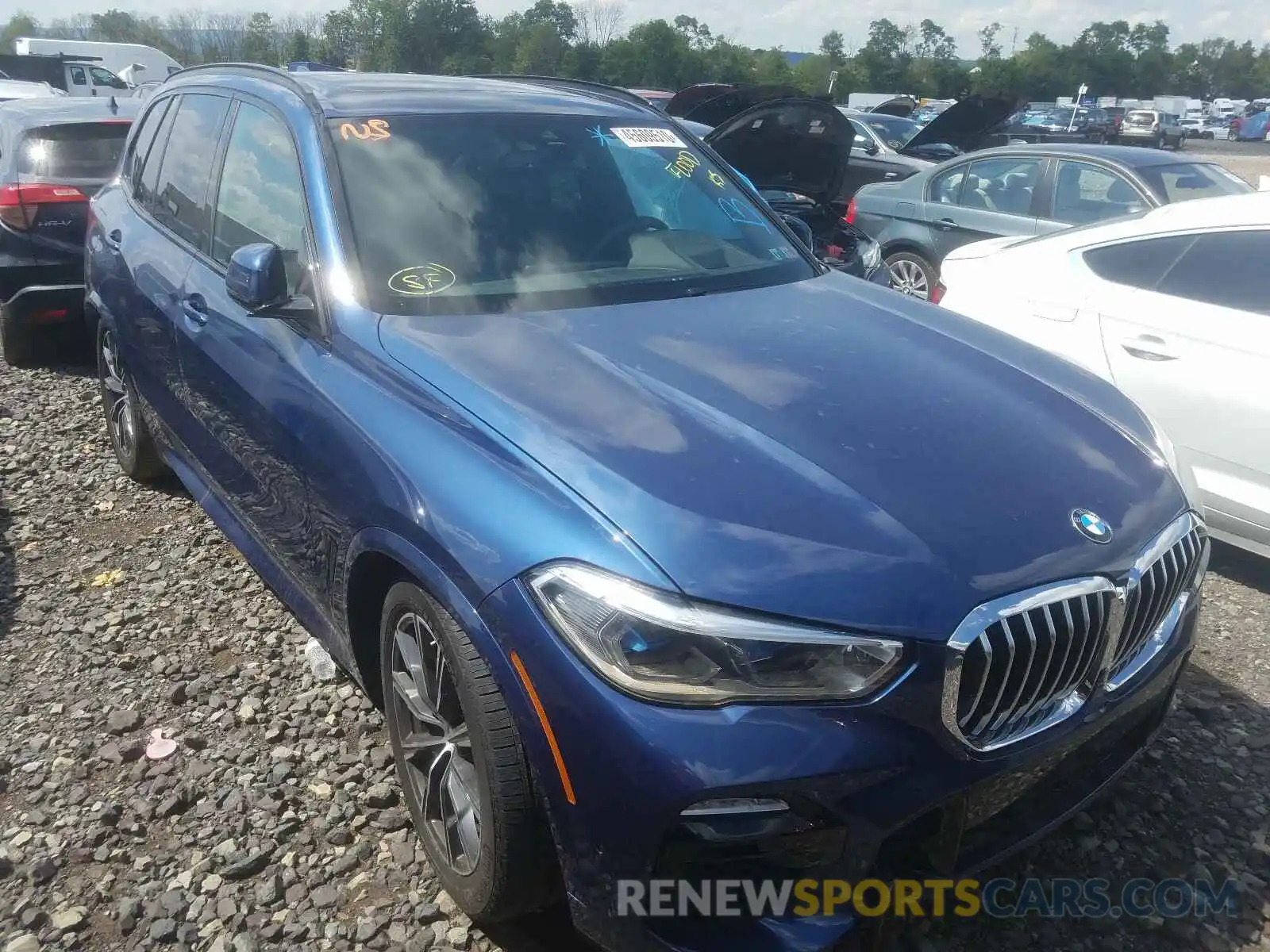 1 Photograph of a damaged car 5UXCR6C5XKLL64083 BMW X5 2019