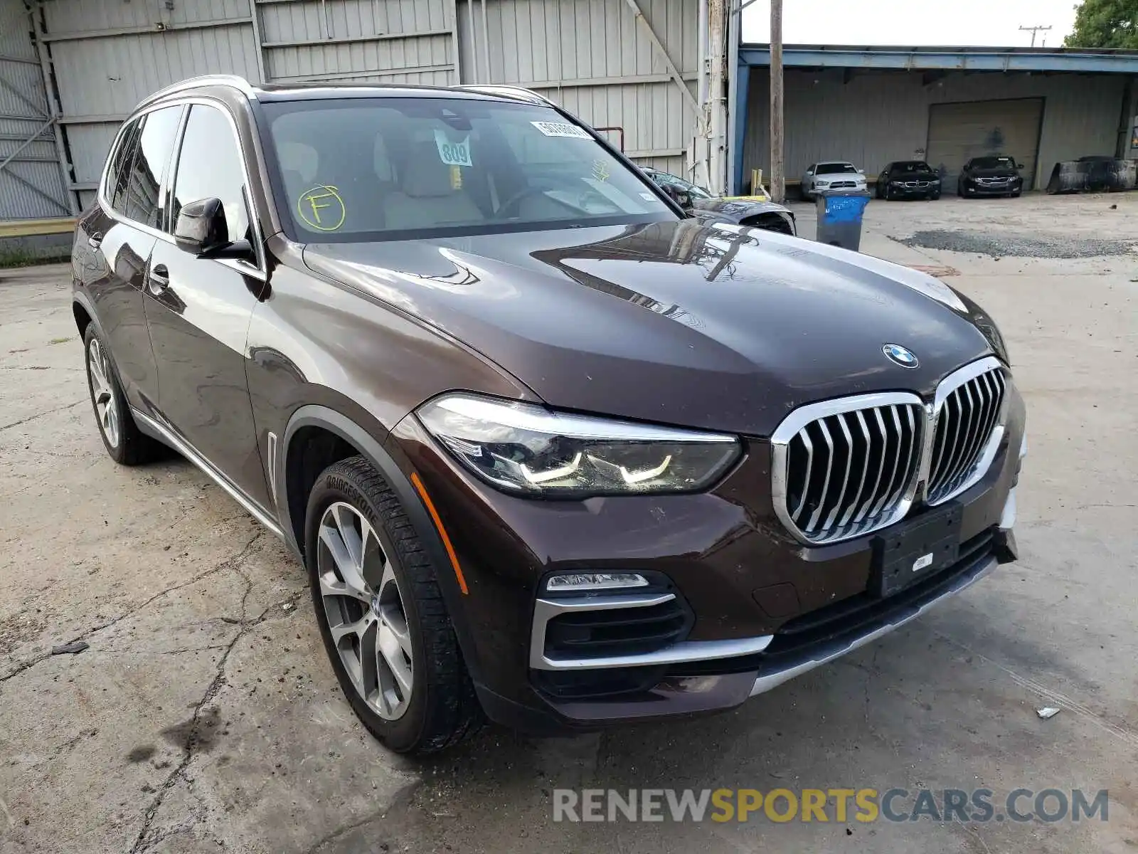 1 Photograph of a damaged car 5UXCR6C5XKLL64729 BMW X5 2019