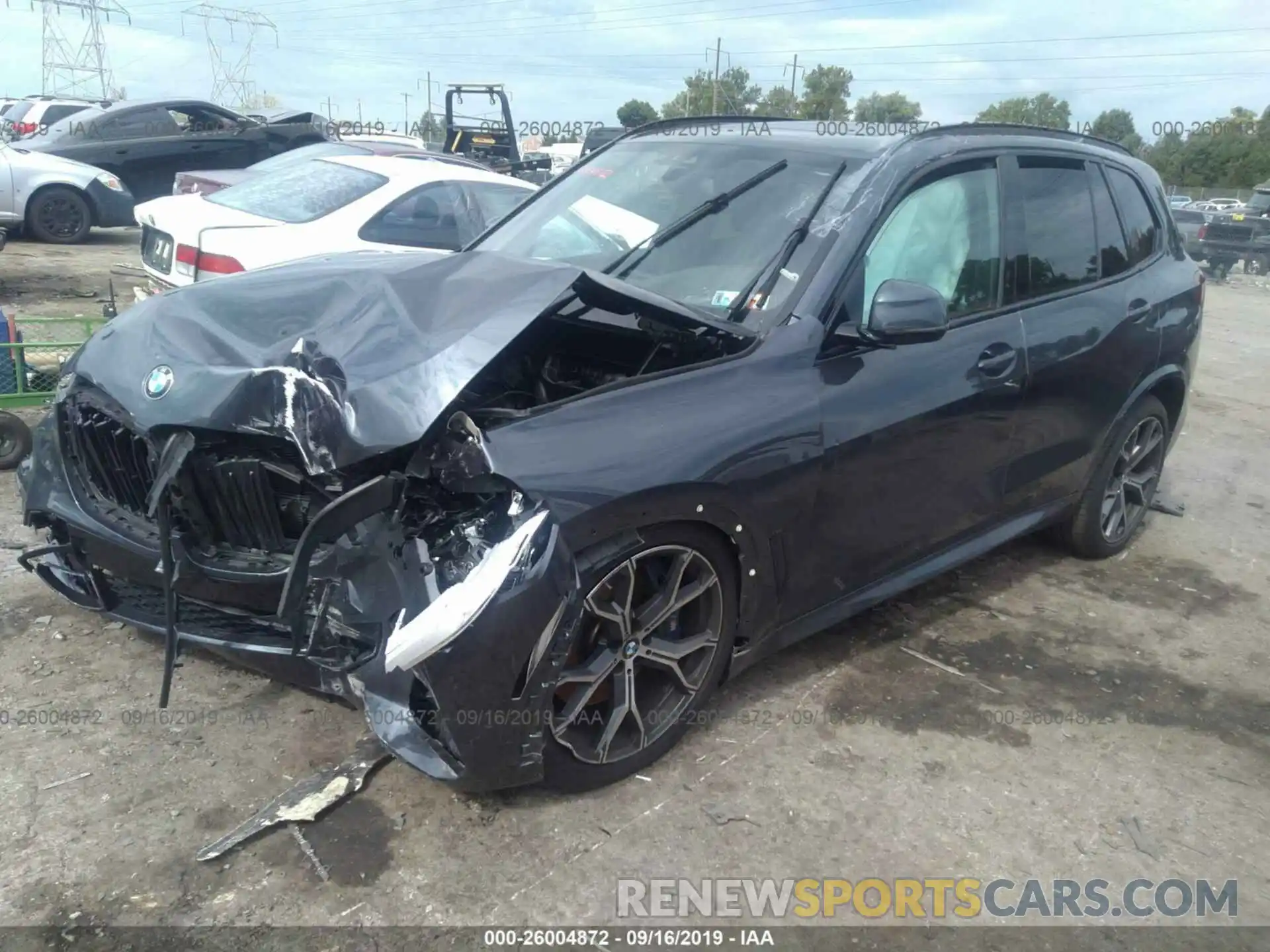 2 Photograph of a damaged car 5UXJU2C50KLN64422 BMW X5 2019