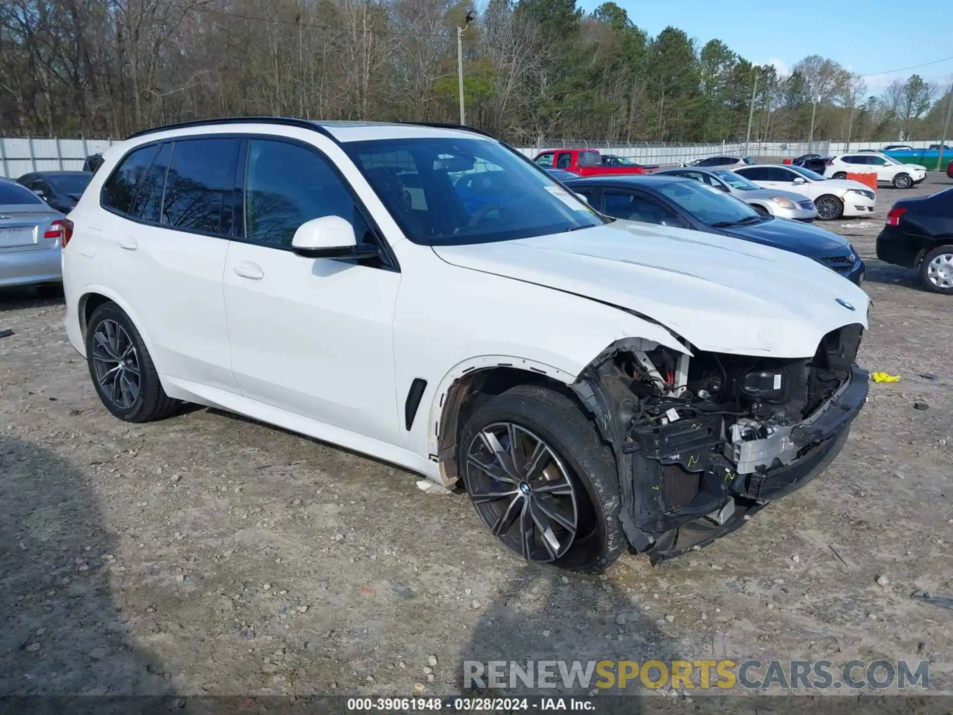 1 Photograph of a damaged car 5UXJU2C50KLN65280 BMW X5 2019