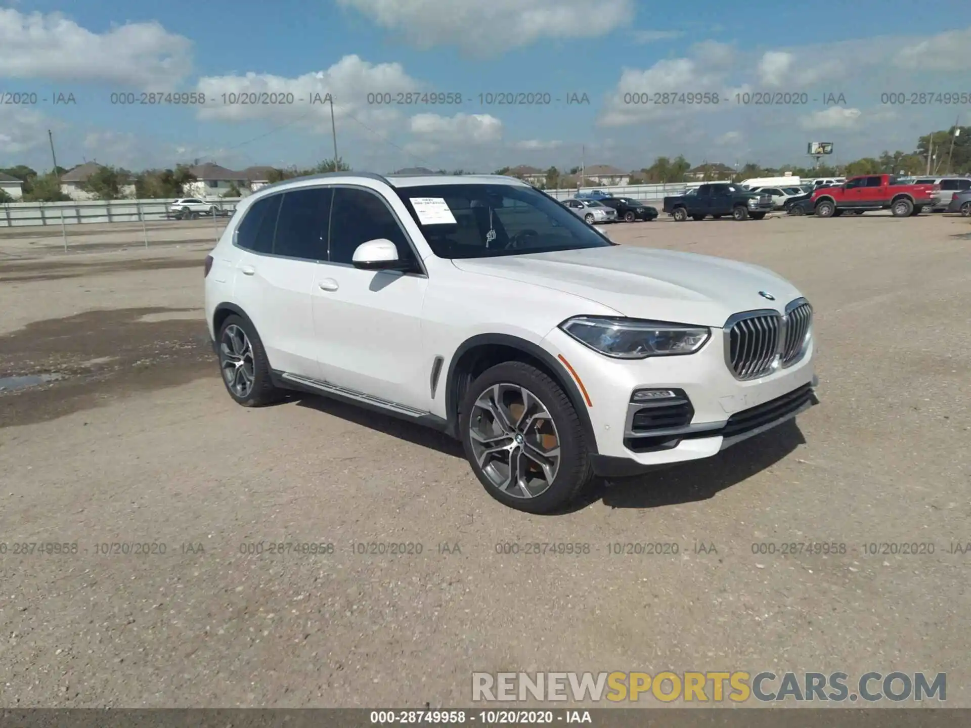 1 Photograph of a damaged car 5UXJU2C50KLN67255 BMW X5 2019