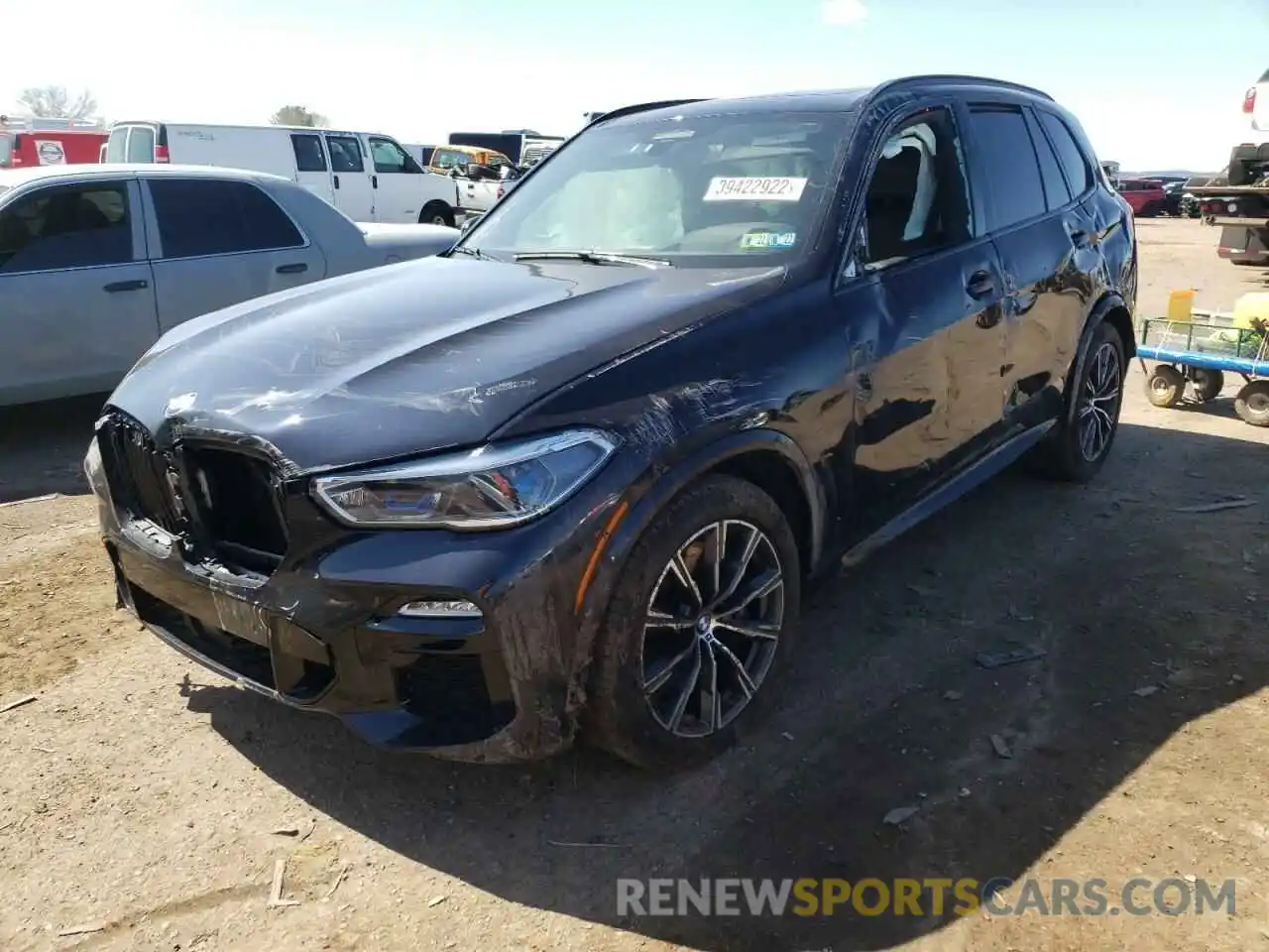 2 Photograph of a damaged car 5UXJU2C51KLB15267 BMW X5 2019