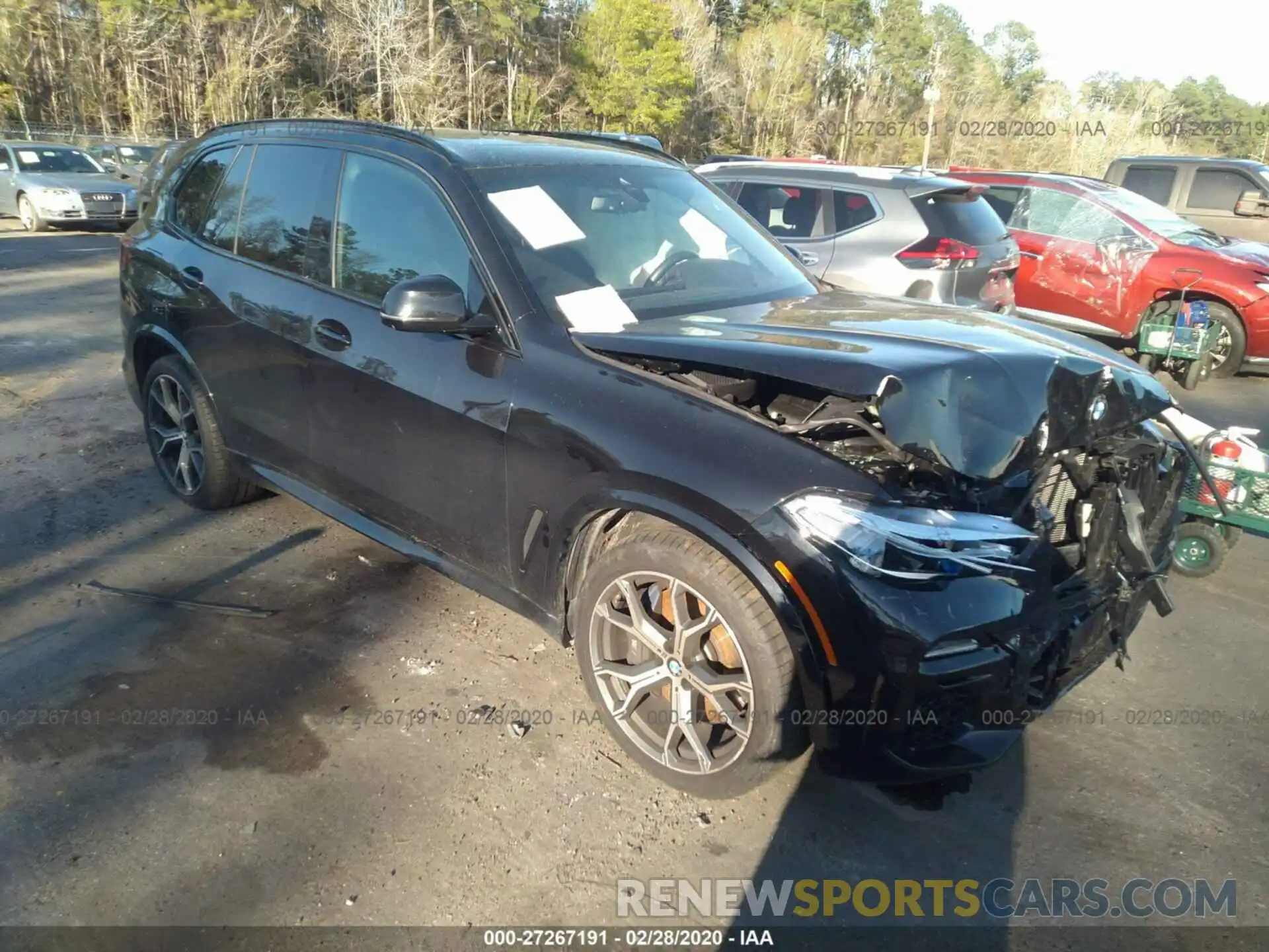 1 Photograph of a damaged car 5UXJU2C51KLN49654 BMW X5 2019