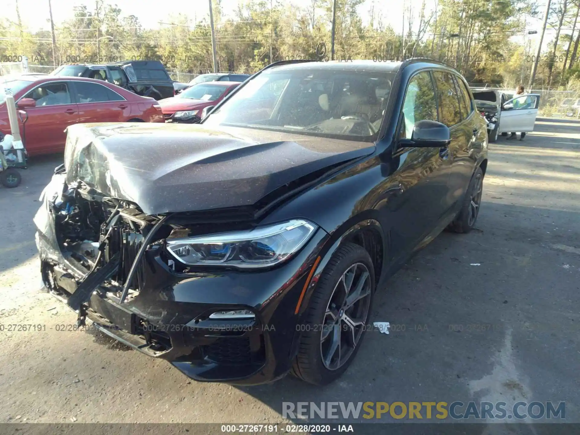 2 Photograph of a damaged car 5UXJU2C51KLN49654 BMW X5 2019