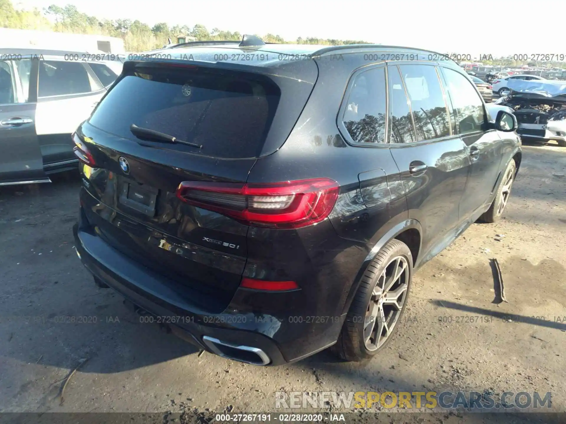 4 Фотография поврежденного автомобиля 5UXJU2C51KLN49654 BMW X5 2019