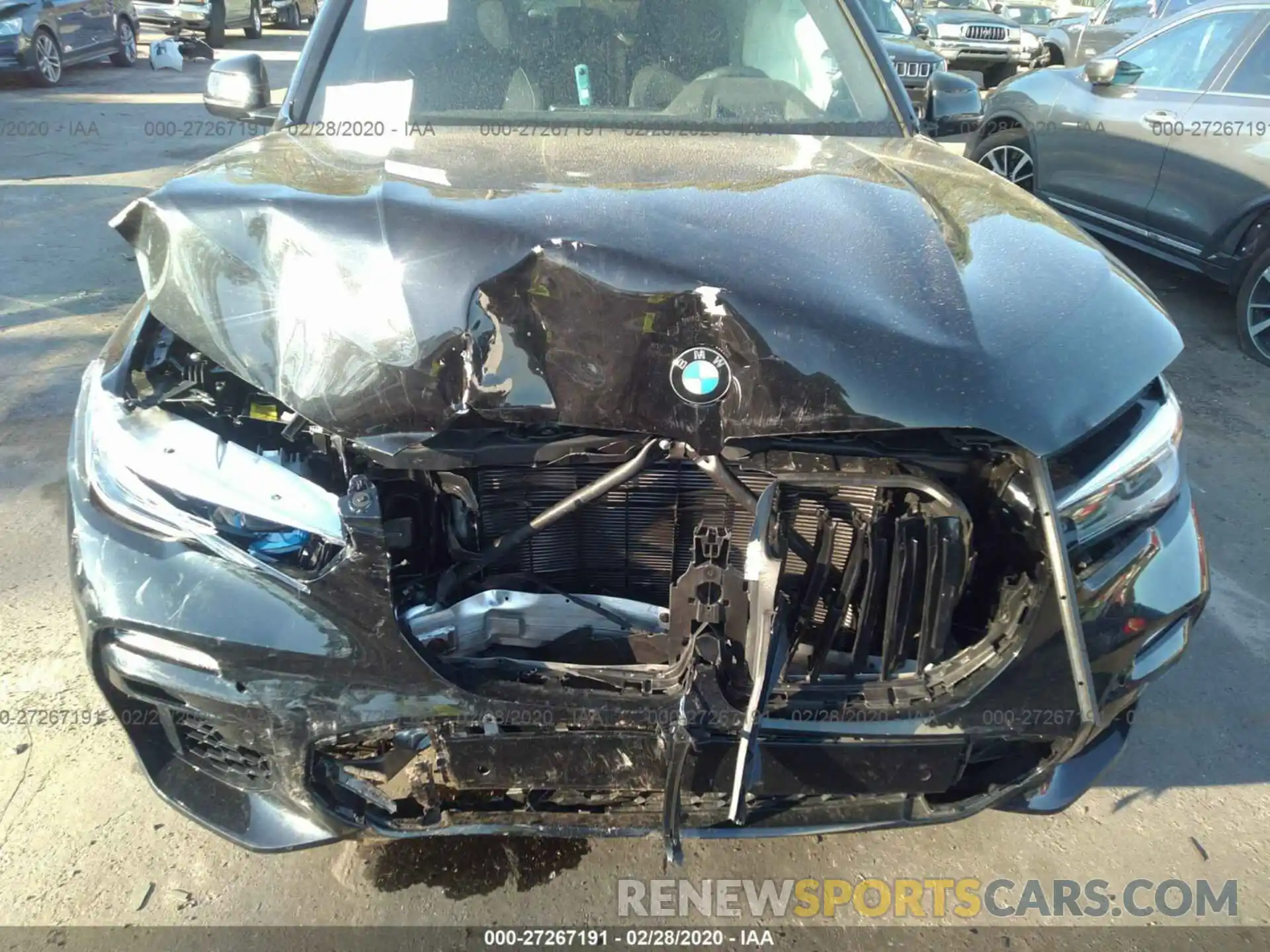 6 Photograph of a damaged car 5UXJU2C51KLN49654 BMW X5 2019