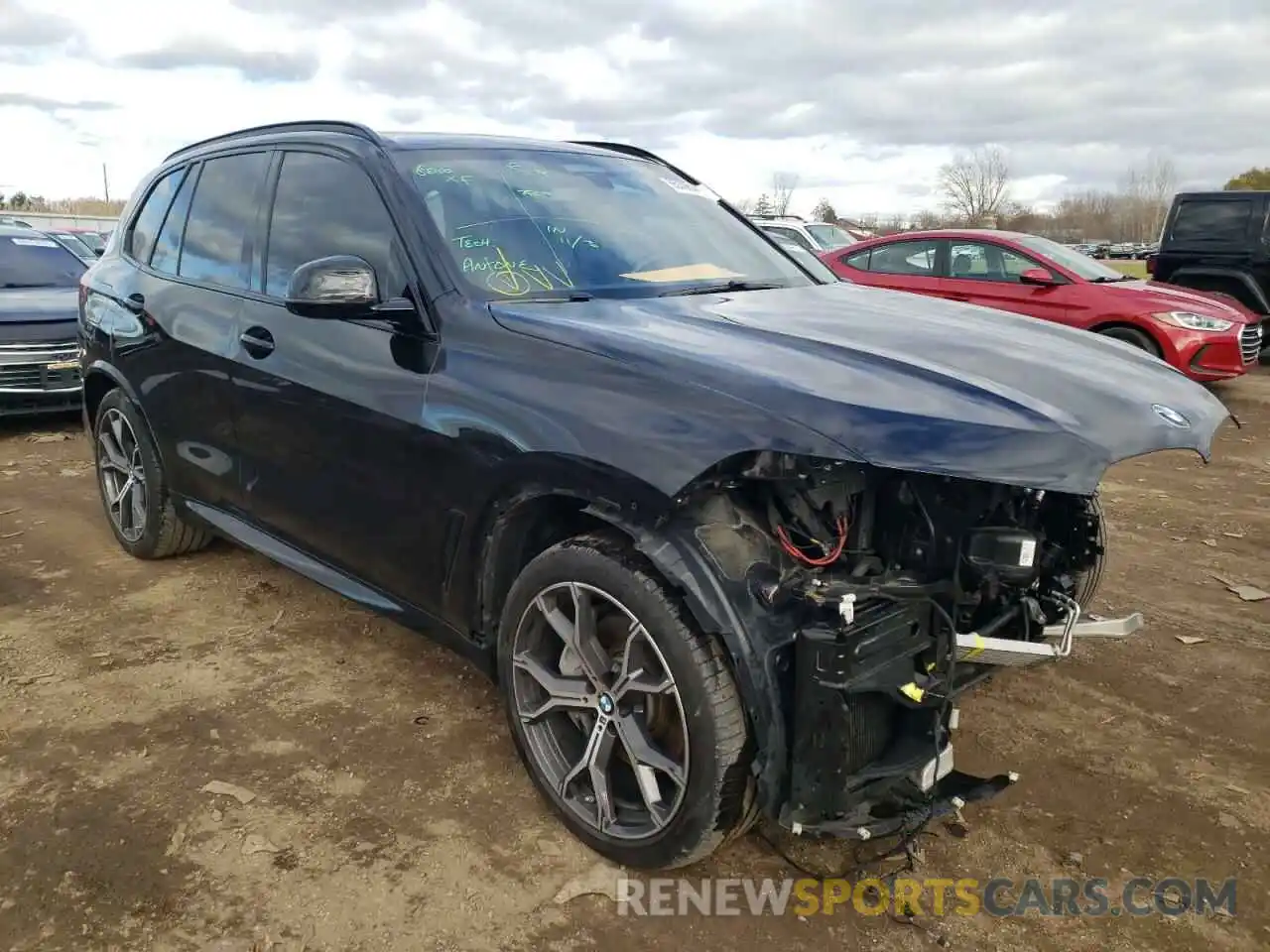 1 Photograph of a damaged car 5UXJU2C51KLN64753 BMW X5 2019