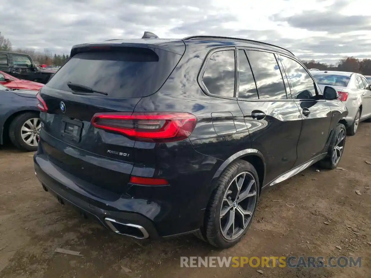 4 Фотография поврежденного автомобиля 5UXJU2C51KLN64753 BMW X5 2019