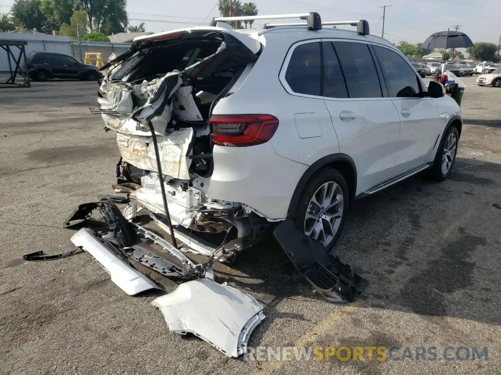 4 Фотография поврежденного автомобиля 5UXJU2C52KLN66138 BMW X5 2019