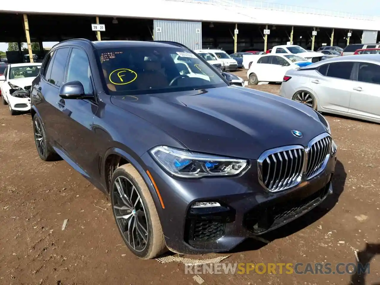 1 Photograph of a damaged car 5UXJU2C52KLN67693 BMW X5 2019