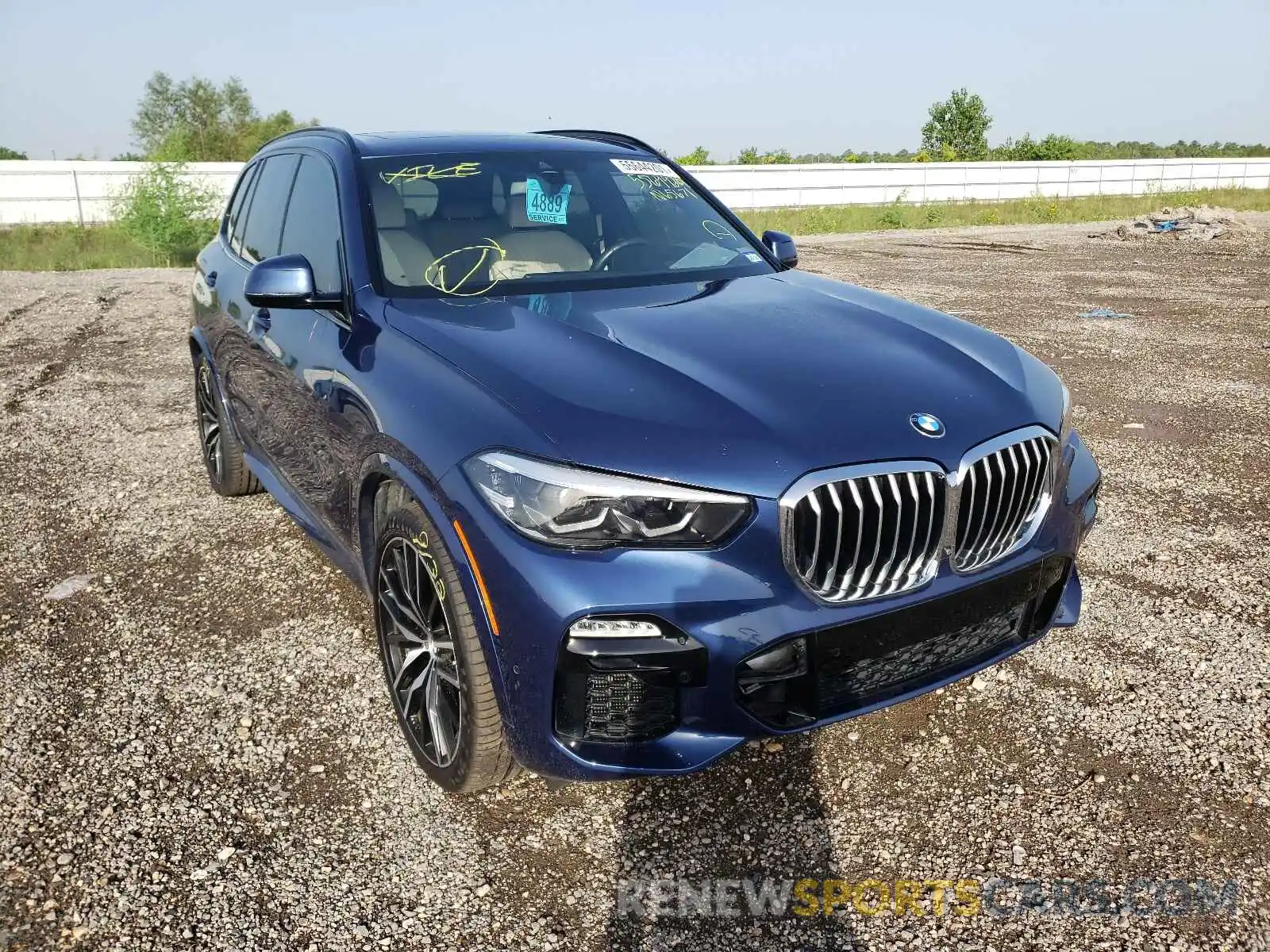 1 Фотография поврежденного автомобиля 5UXJU2C54KLN65671 BMW X5 2019