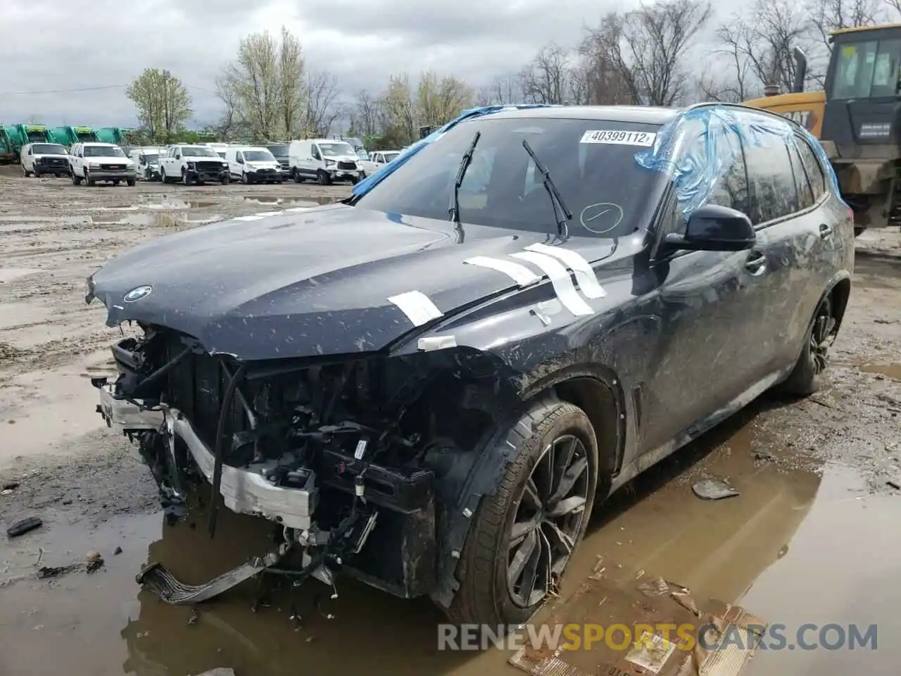 2 Фотография поврежденного автомобиля 5UXJU2C54KLN66741 BMW X5 2019