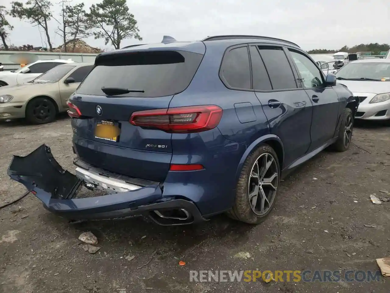 4 Photograph of a damaged car 5UXJU2C55KLN67493 BMW X5 2019