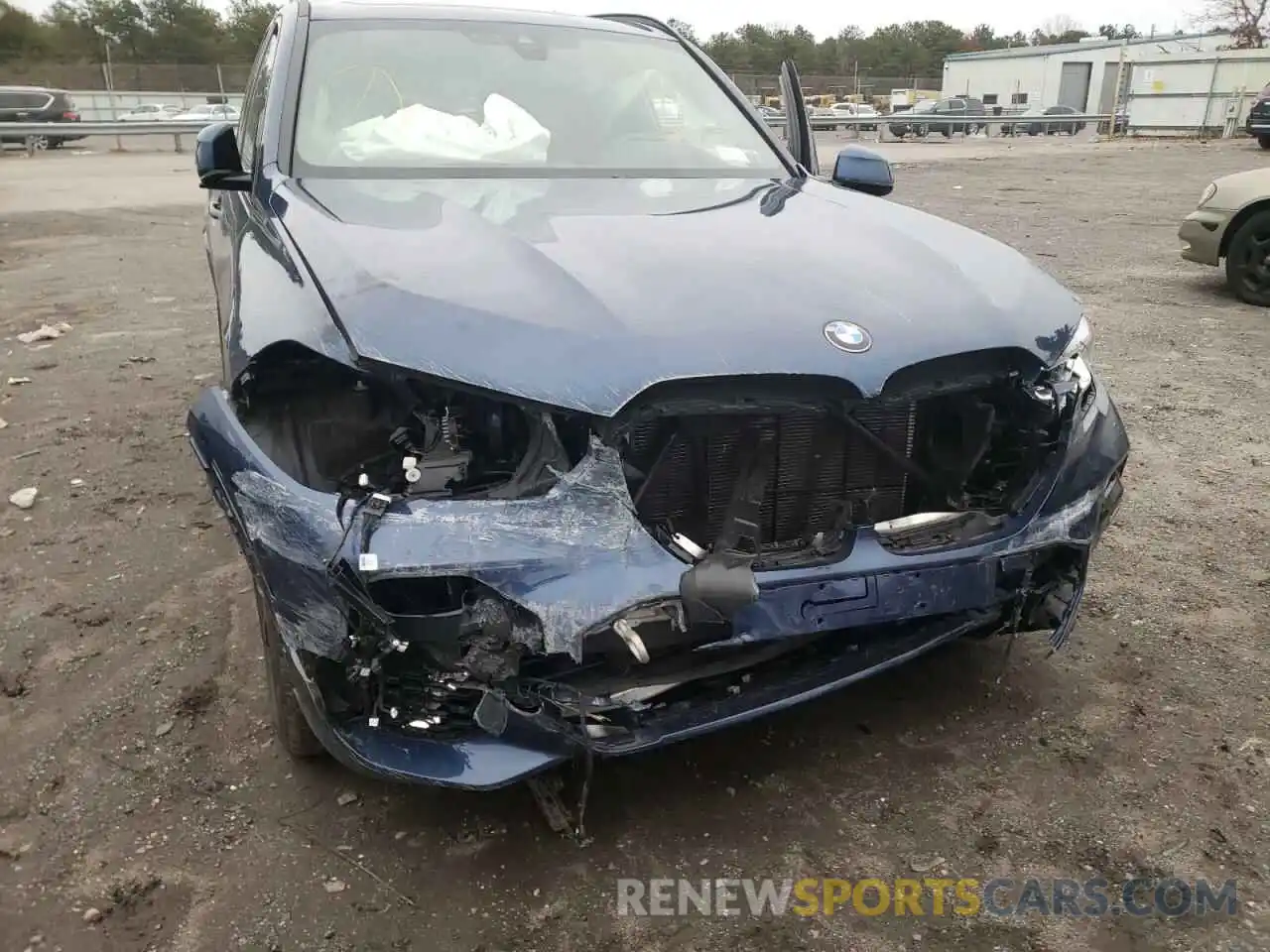 9 Photograph of a damaged car 5UXJU2C55KLN67493 BMW X5 2019