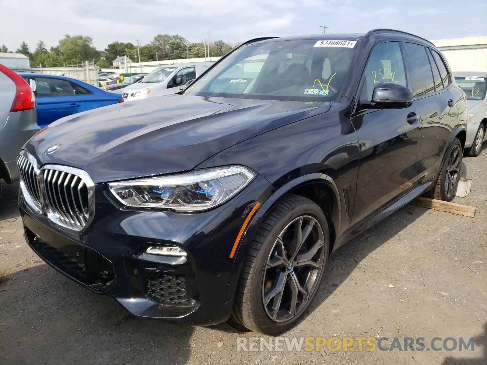 2 Photograph of a damaged car 5UXJU2C56KLN64859 BMW X5 2019