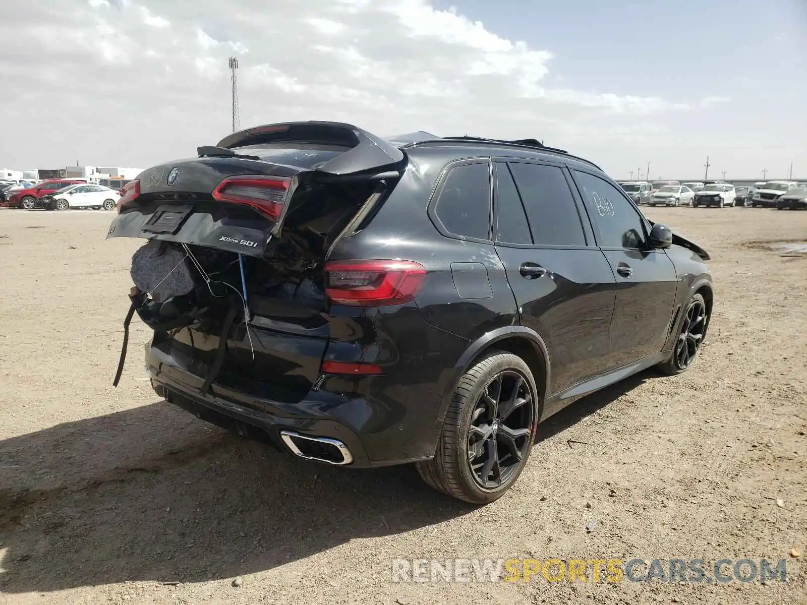 4 Photograph of a damaged car 5UXJU2C57KLB15371 BMW X5 2019