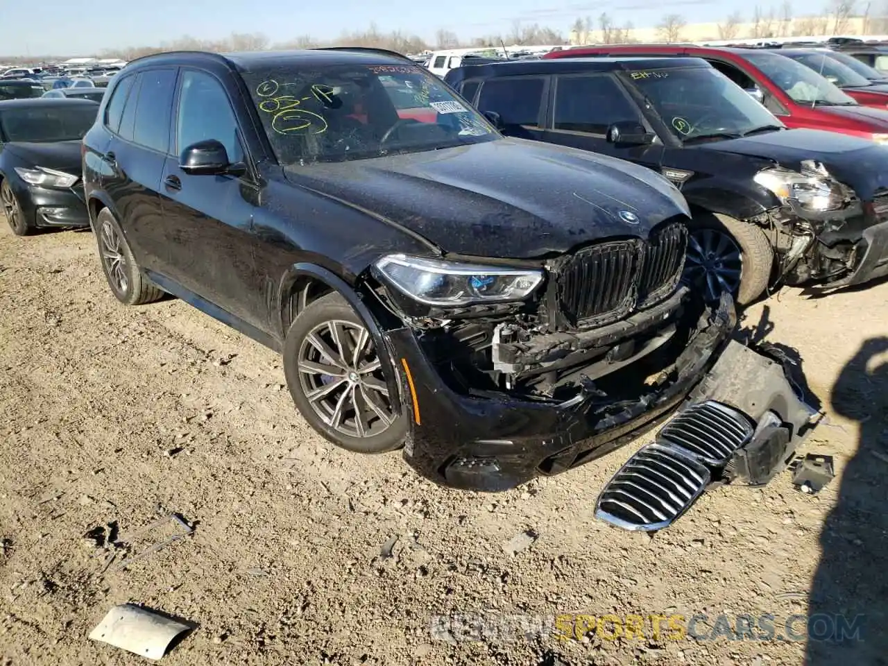 1 Фотография поврежденного автомобиля 5UXJU2C57KLN66829 BMW X5 2019