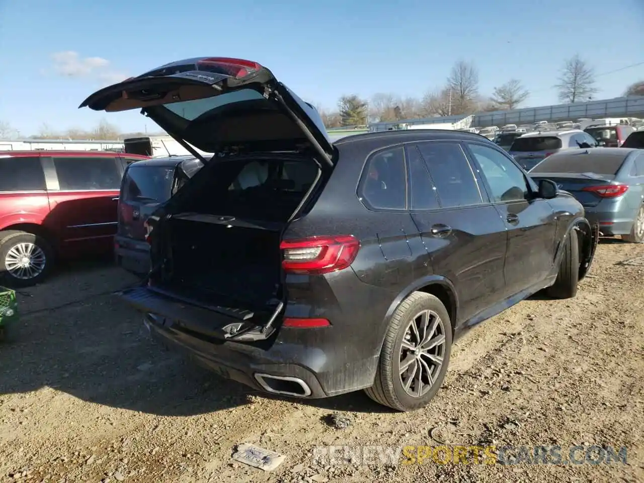 4 Photograph of a damaged car 5UXJU2C57KLN66829 BMW X5 2019