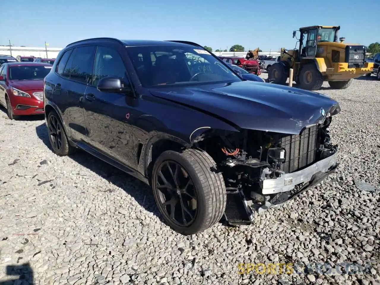 1 Photograph of a damaged car 5UXJU2C5XKLN65836 BMW X5 2019