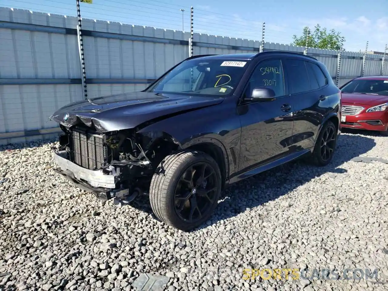 2 Фотография поврежденного автомобиля 5UXJU2C5XKLN65836 BMW X5 2019