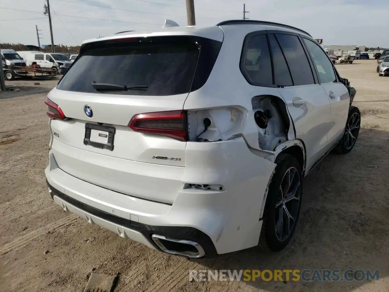 4 Фотография поврежденного автомобиля 6UXCR6C63KLK86306 BMW X5 2019