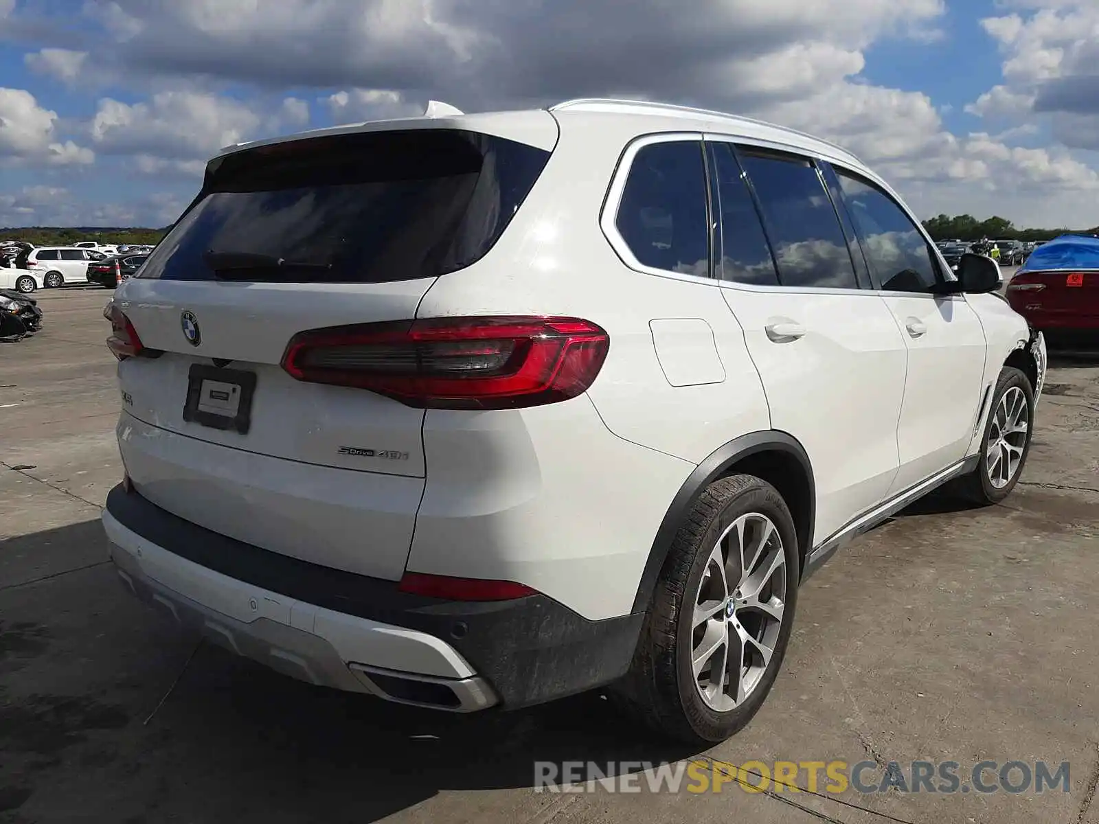 4 Фотография поврежденного автомобиля 5UXCR4C00L9B09307 BMW X5 2020