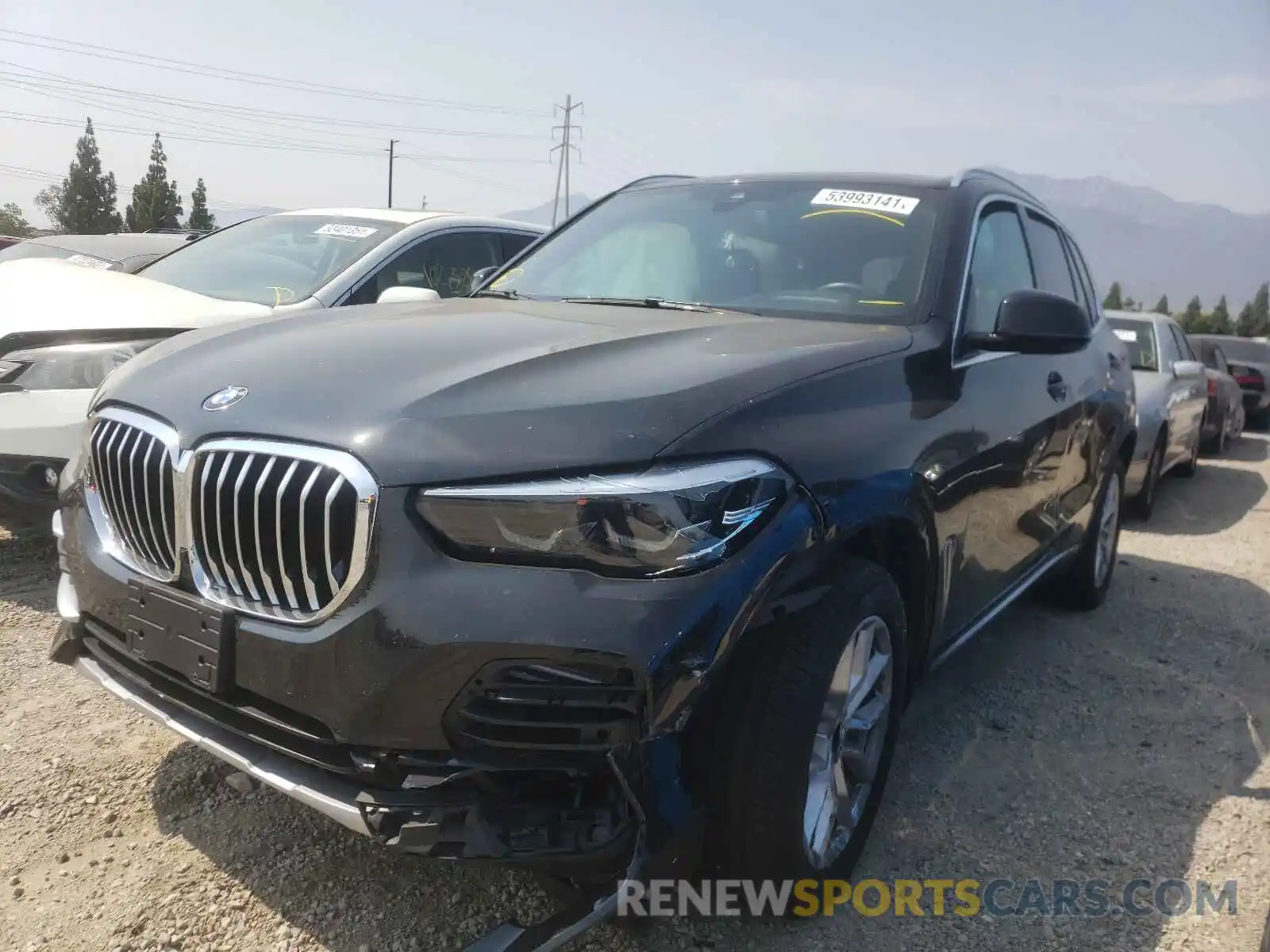 2 Photograph of a damaged car 5UXCR4C00L9B13177 BMW X5 2020