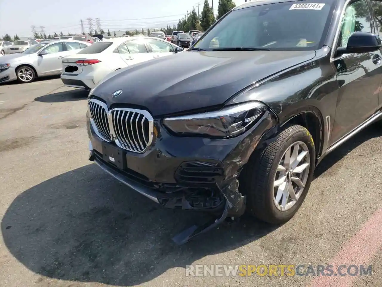 9 Photograph of a damaged car 5UXCR4C00L9B13177 BMW X5 2020