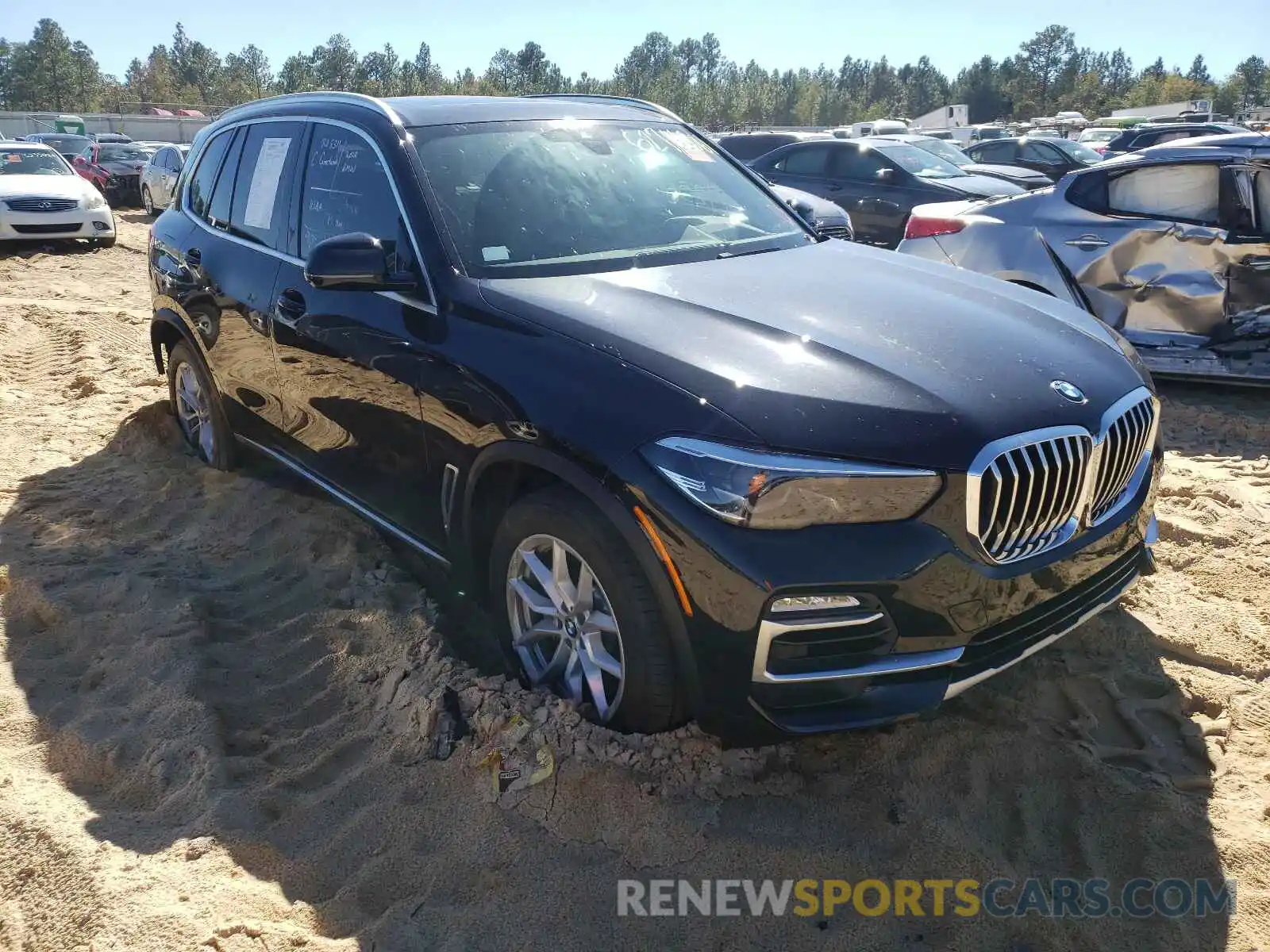 1 Photograph of a damaged car 5UXCR4C00L9B96514 BMW X5 2020