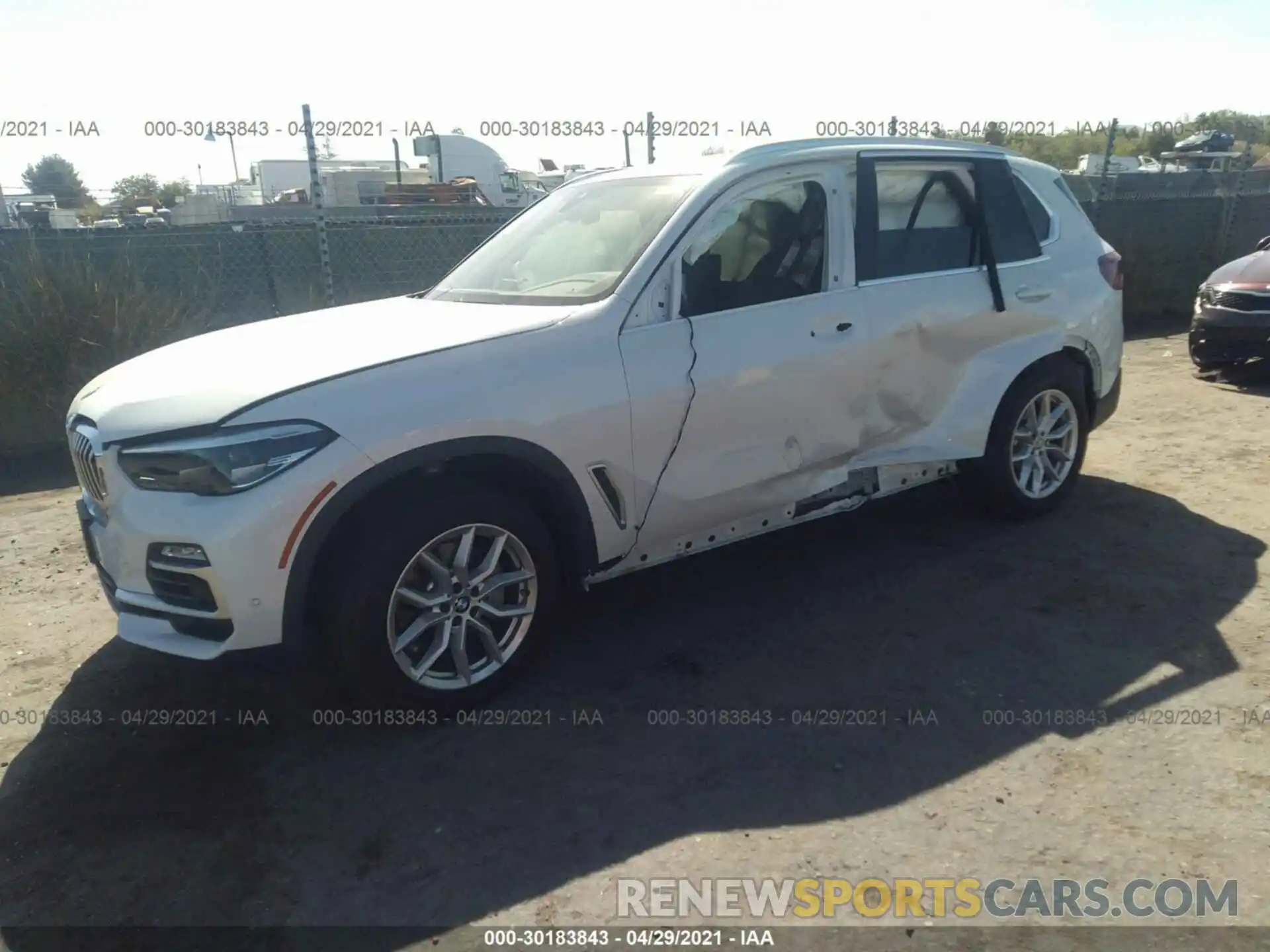 2 Photograph of a damaged car 5UXCR4C00L9C18575 BMW X5 2020