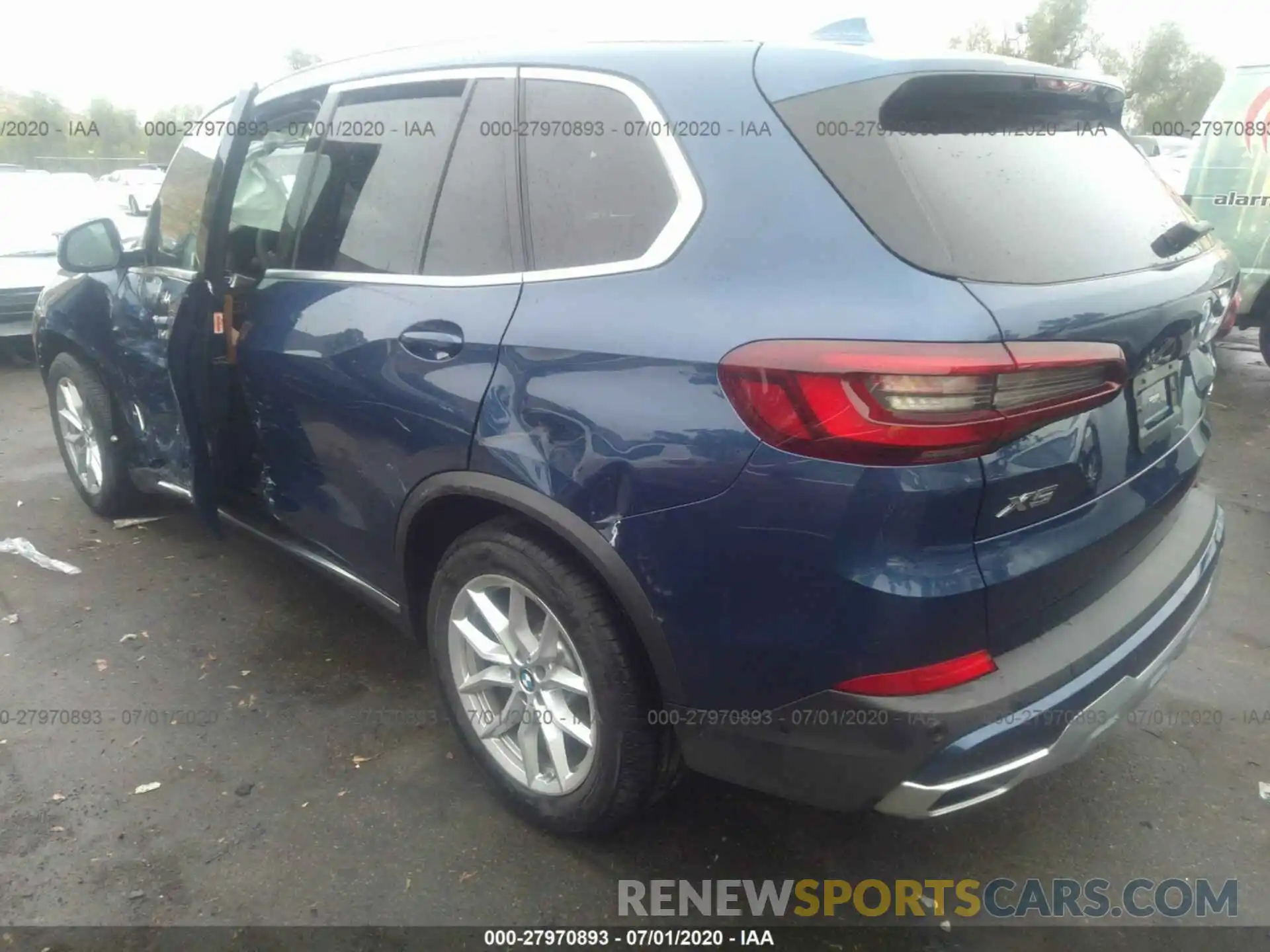 3 Фотография поврежденного автомобиля 5UXCR4C00L9C43847 BMW X5 2020