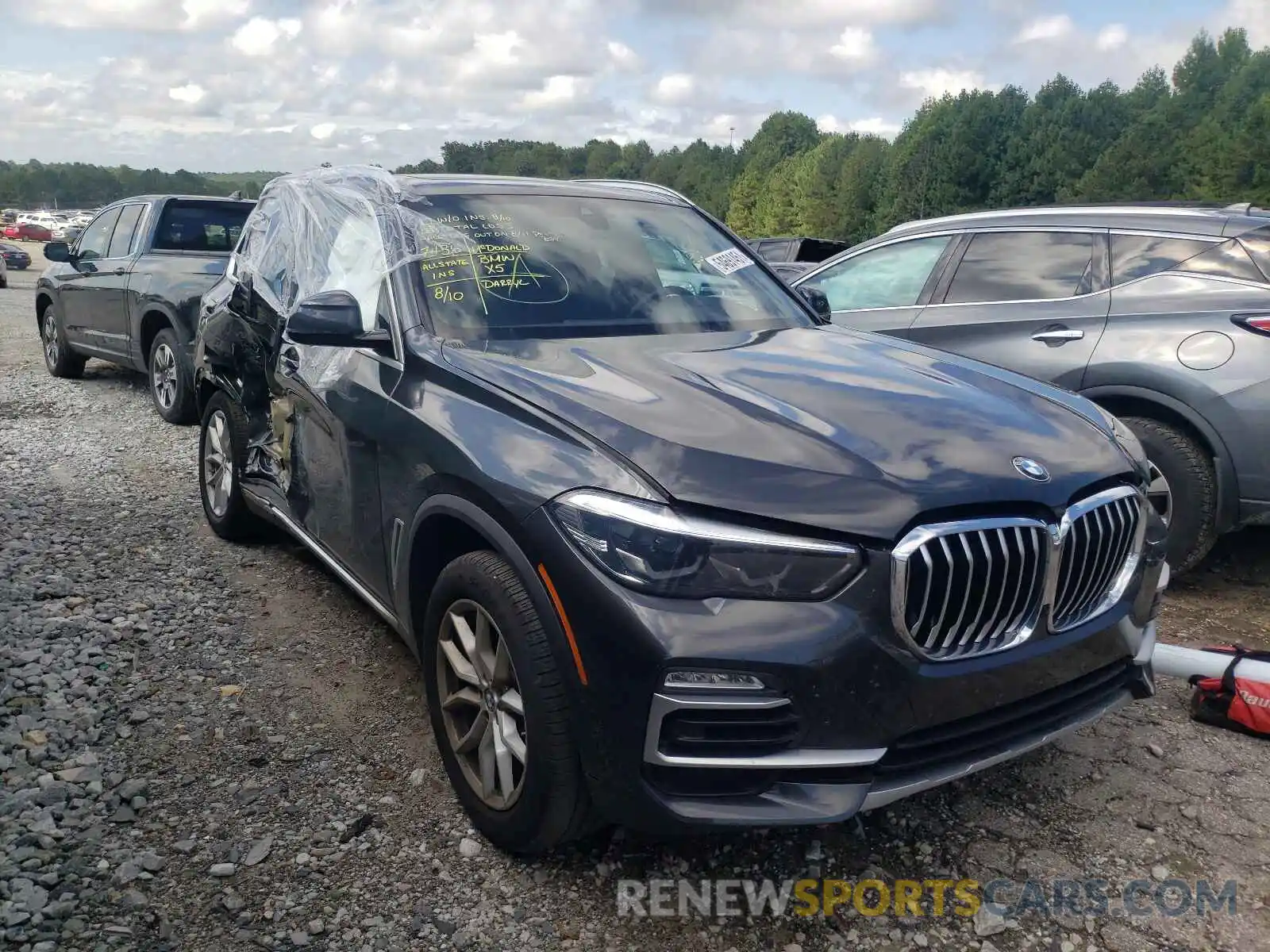 1 Photograph of a damaged car 5UXCR4C00L9C89310 BMW X5 2020