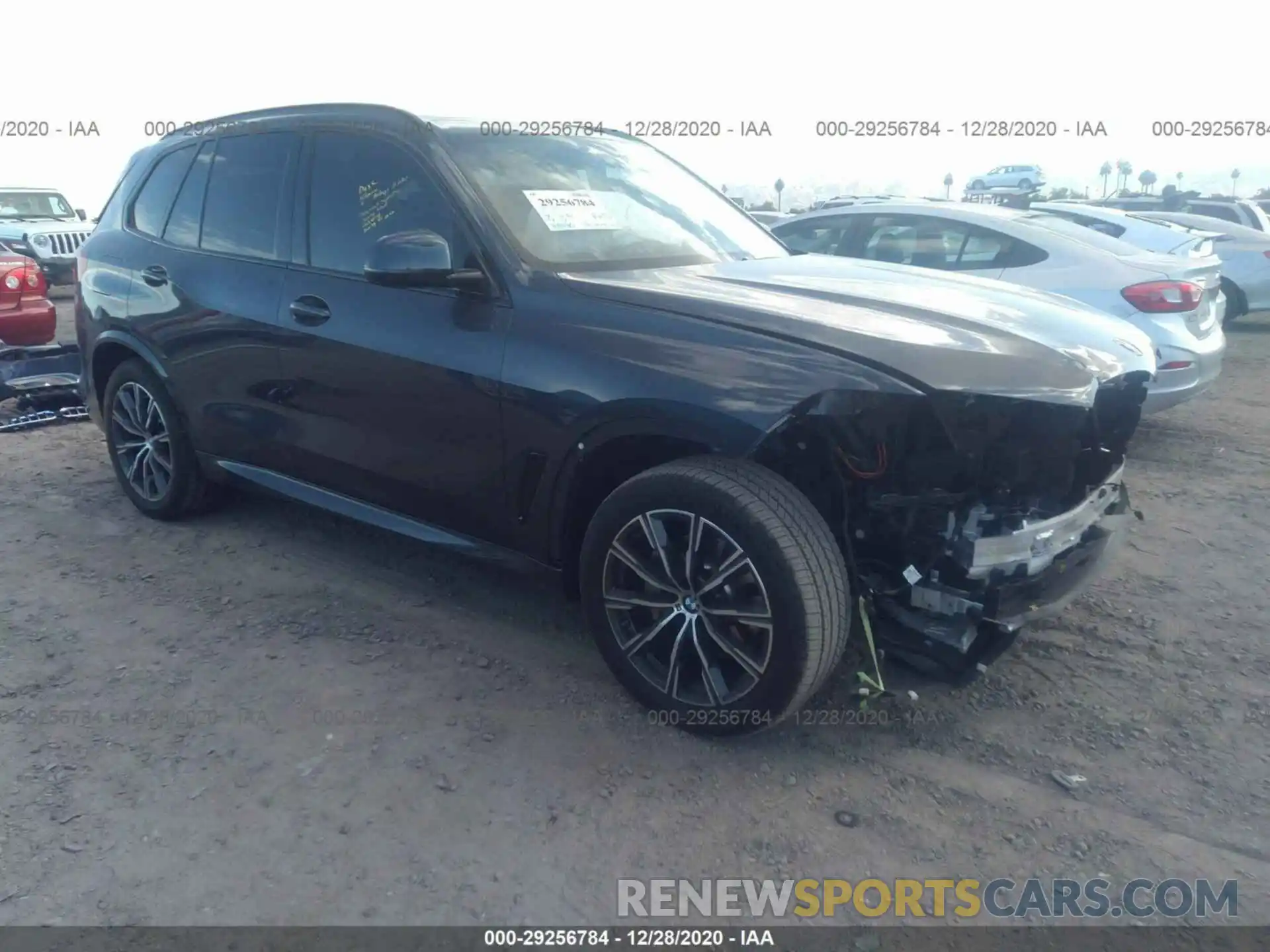 1 Photograph of a damaged car 5UXCR4C00L9D05182 BMW X5 2020