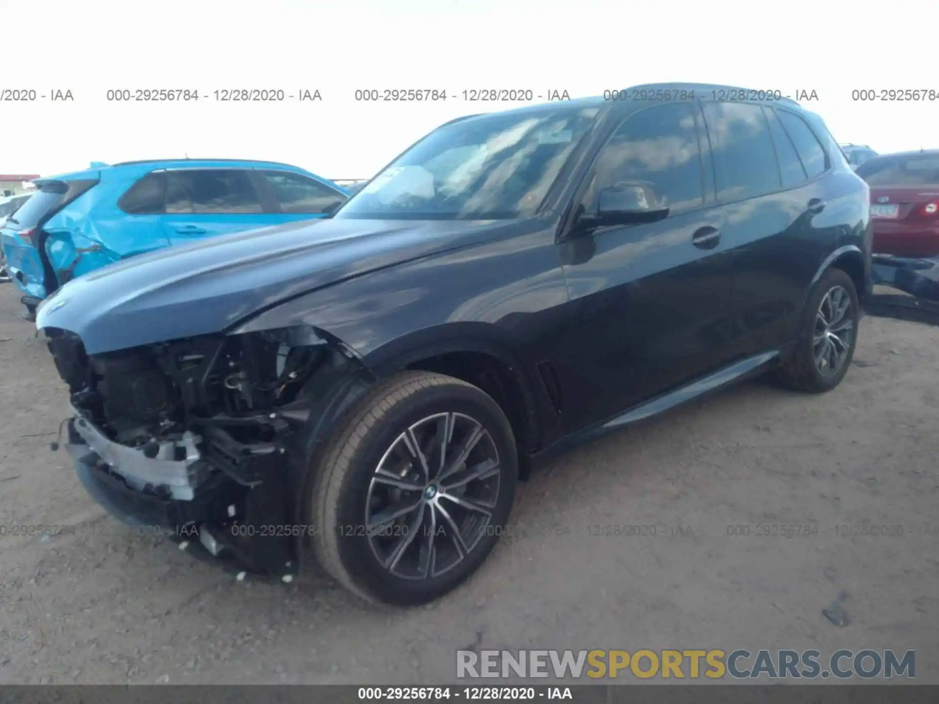 2 Photograph of a damaged car 5UXCR4C00L9D05182 BMW X5 2020