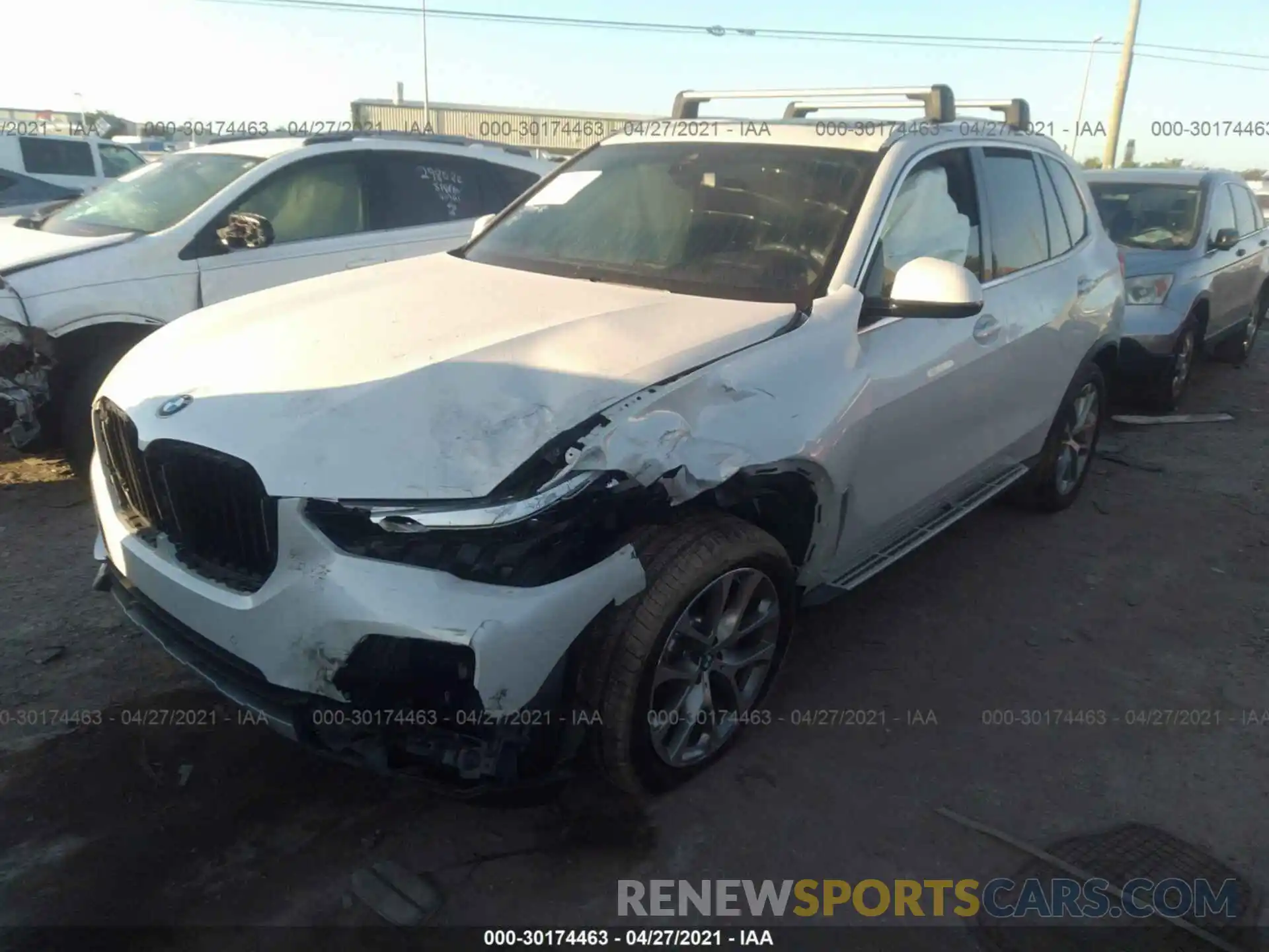 2 Фотография поврежденного автомобиля 5UXCR4C00LLW64368 BMW X5 2020