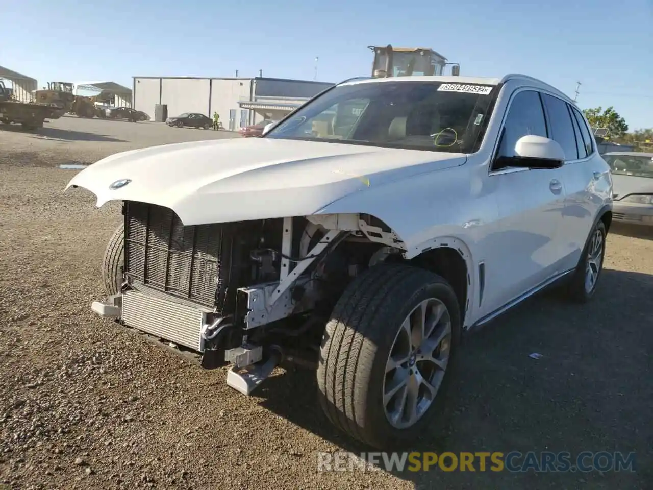 2 Photograph of a damaged car 5UXCR4C01L9B23393 BMW X5 2020