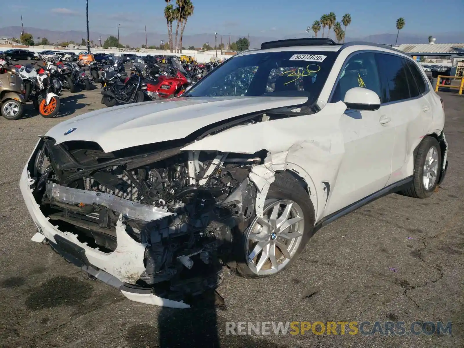 2 Photograph of a damaged car 5UXCR4C01L9B68723 BMW X5 2020