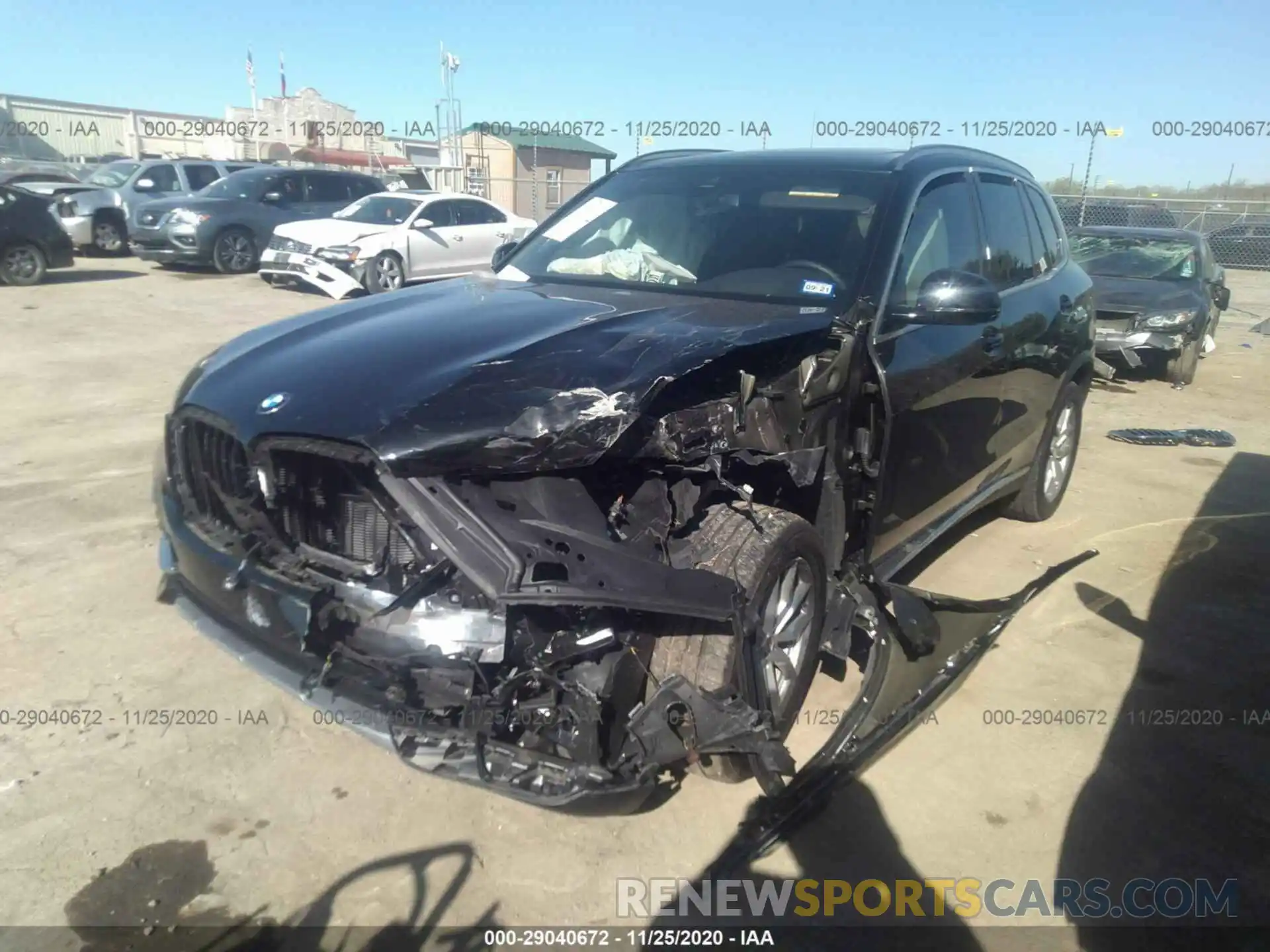 2 Photograph of a damaged car 5UXCR4C01L9C60026 BMW X5 2020