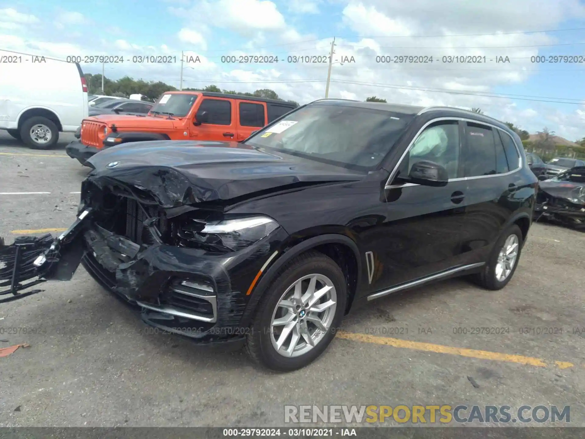 2 Photograph of a damaged car 5UXCR4C01L9C79594 BMW X5 2020