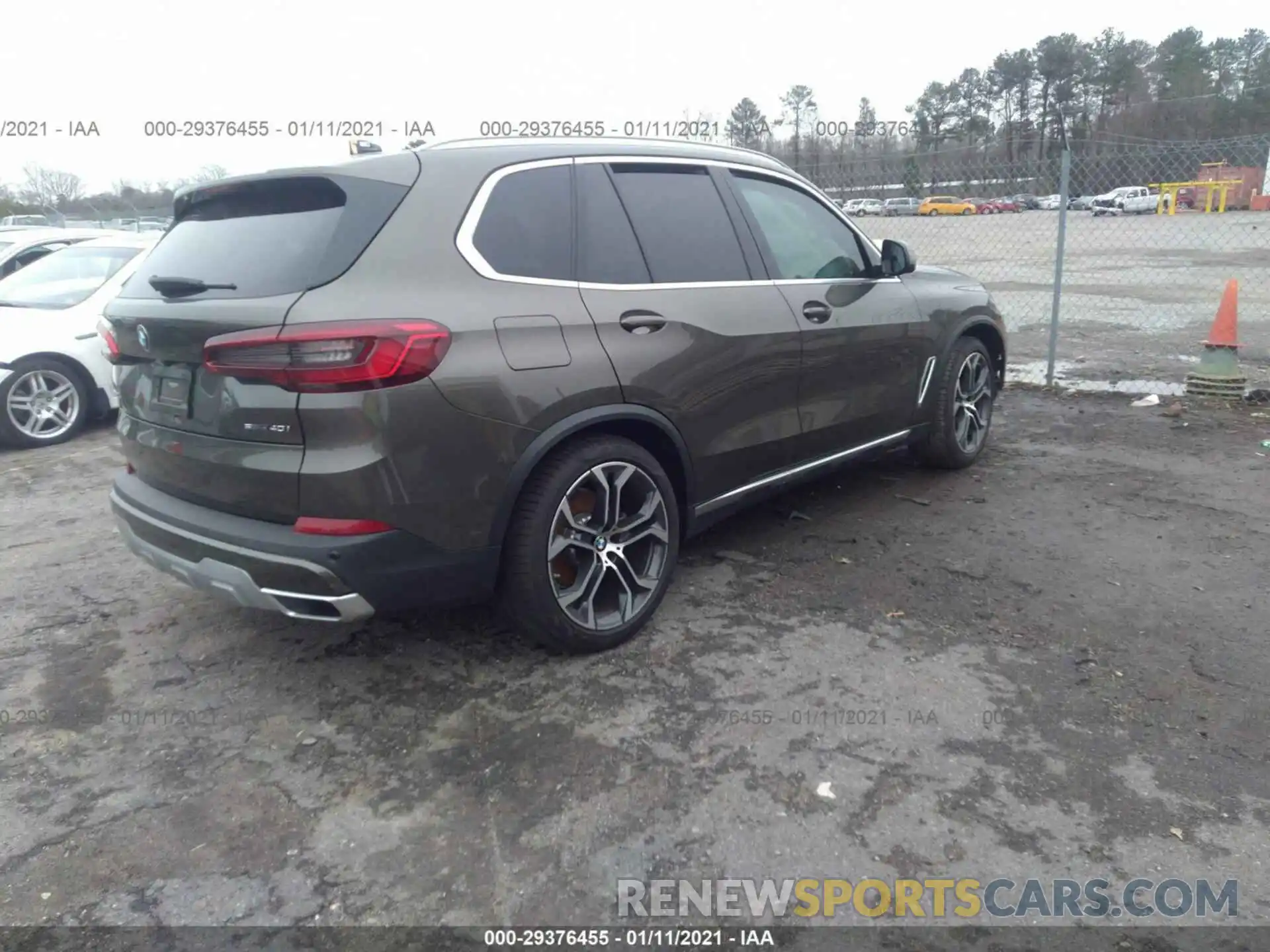 4 Фотография поврежденного автомобиля 5UXCR4C01LLW64332 BMW X5 2020