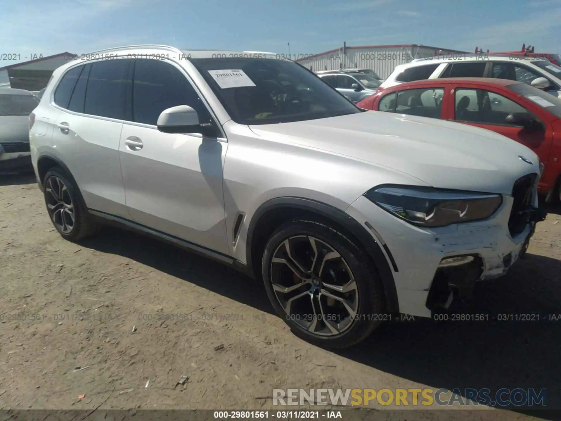 1 Фотография поврежденного автомобиля 5UXCR4C02L9B00043 BMW X5 2020