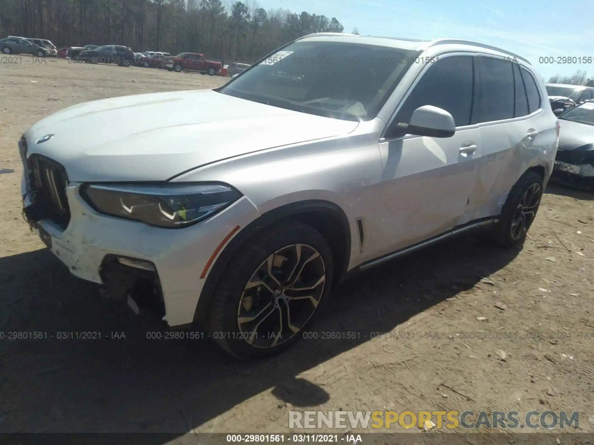 2 Photograph of a damaged car 5UXCR4C02L9B00043 BMW X5 2020